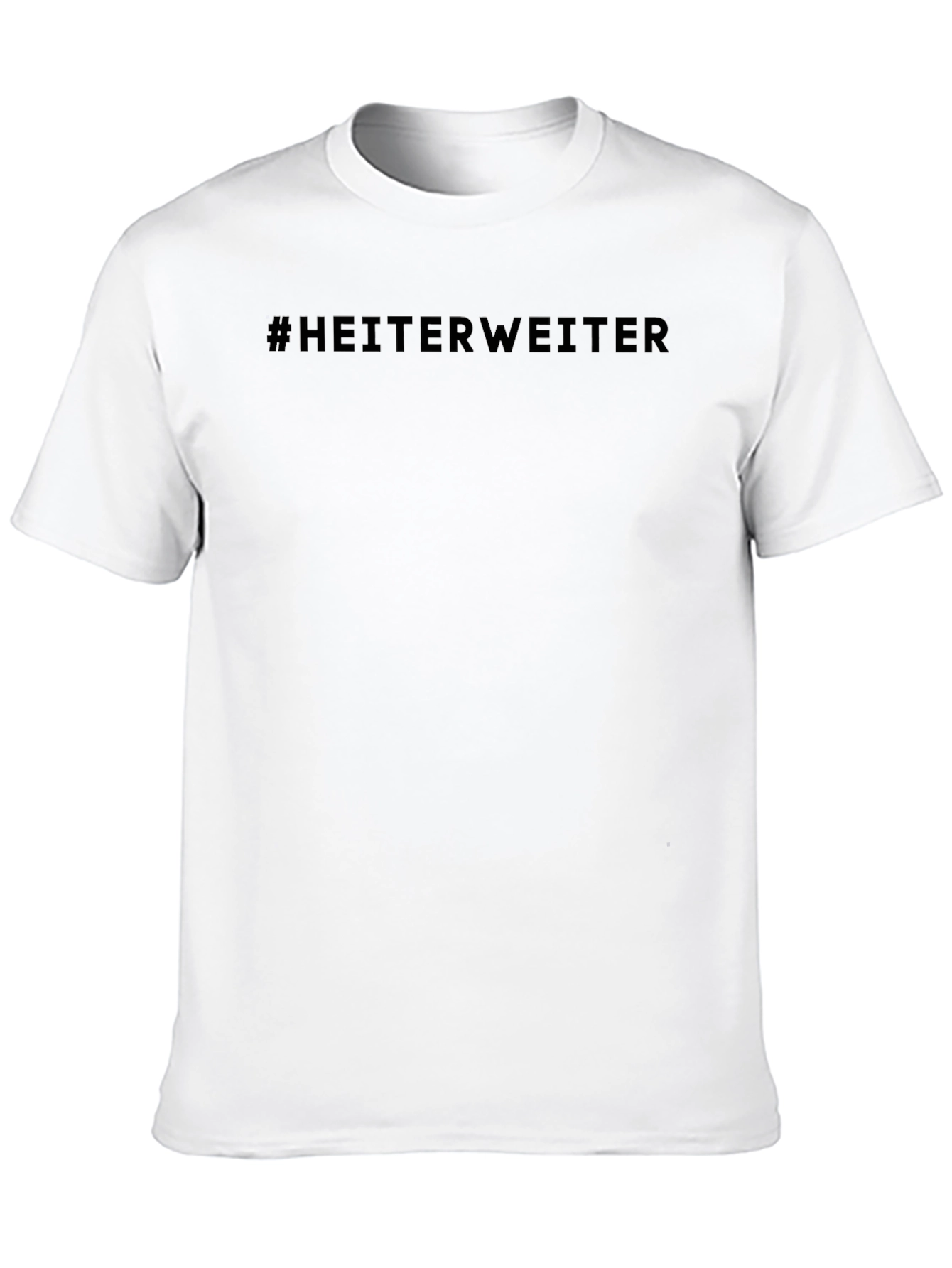 Heiter Weiter Black Graphic T-Shirt