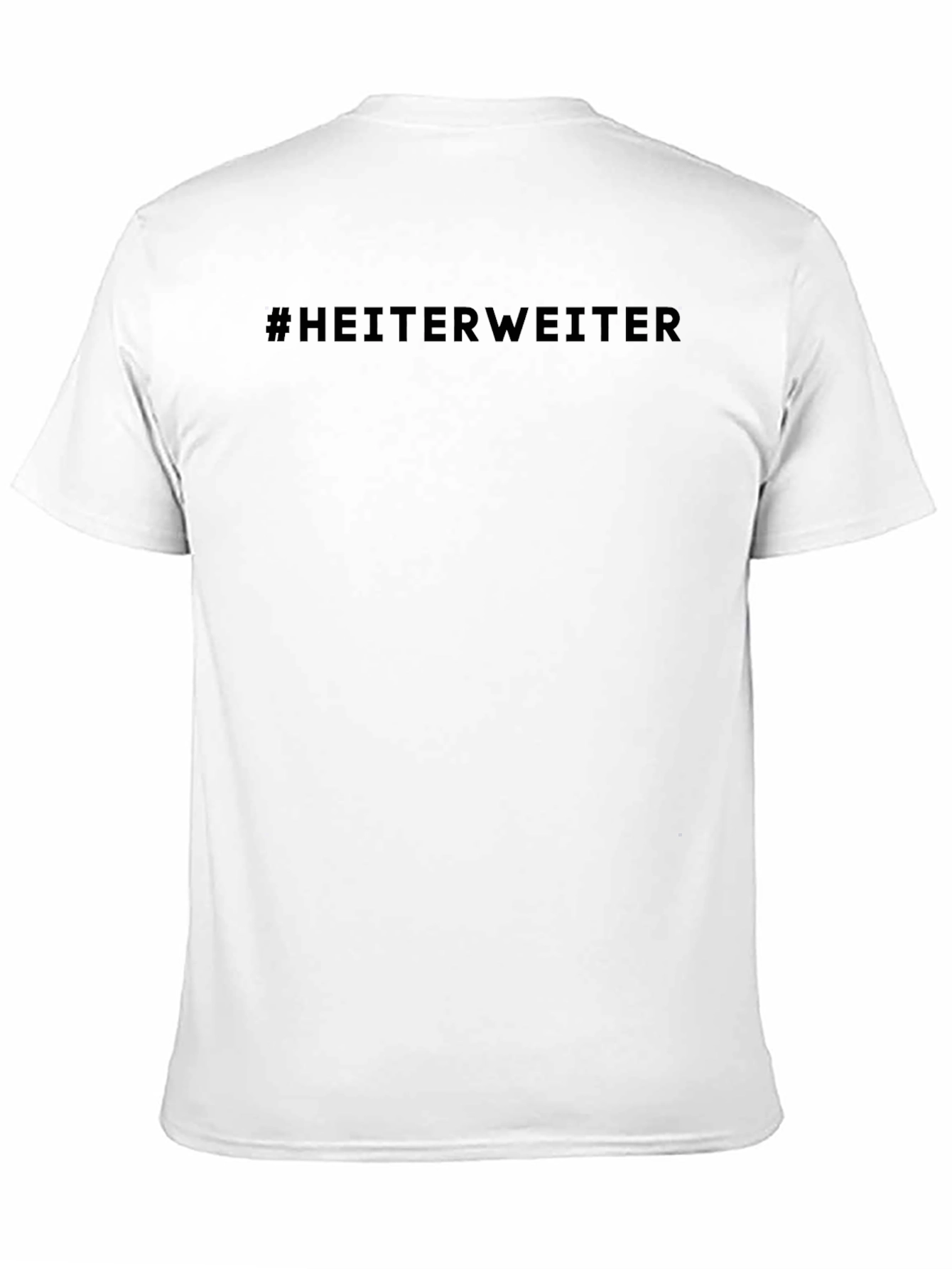 Heiter Weiter Black Graphic T-Shirt