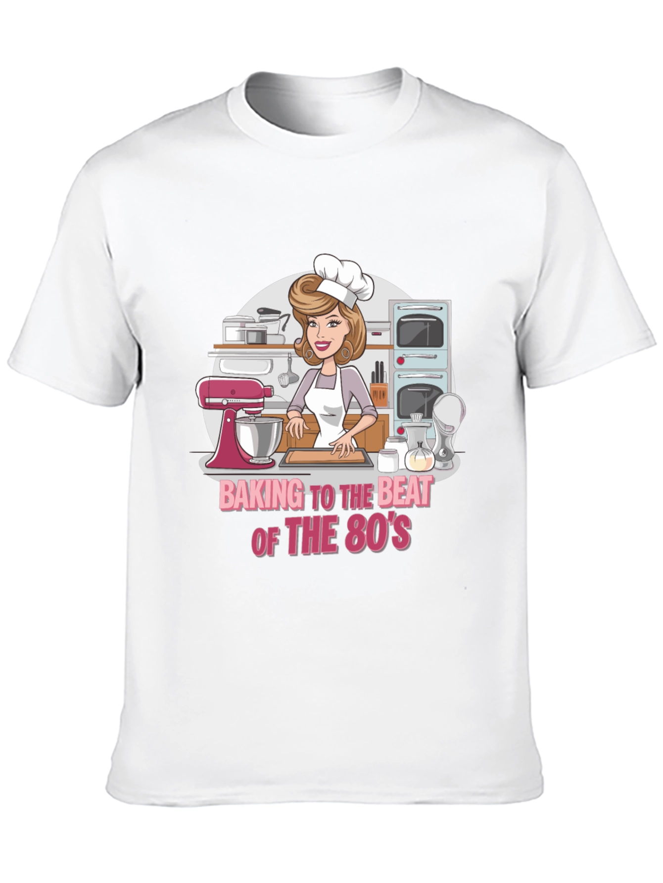 Baking to the Beat 80s Tee