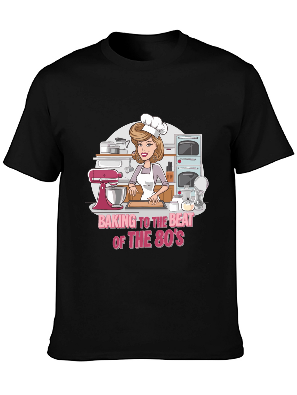 Baking to the Beat 80s Tee