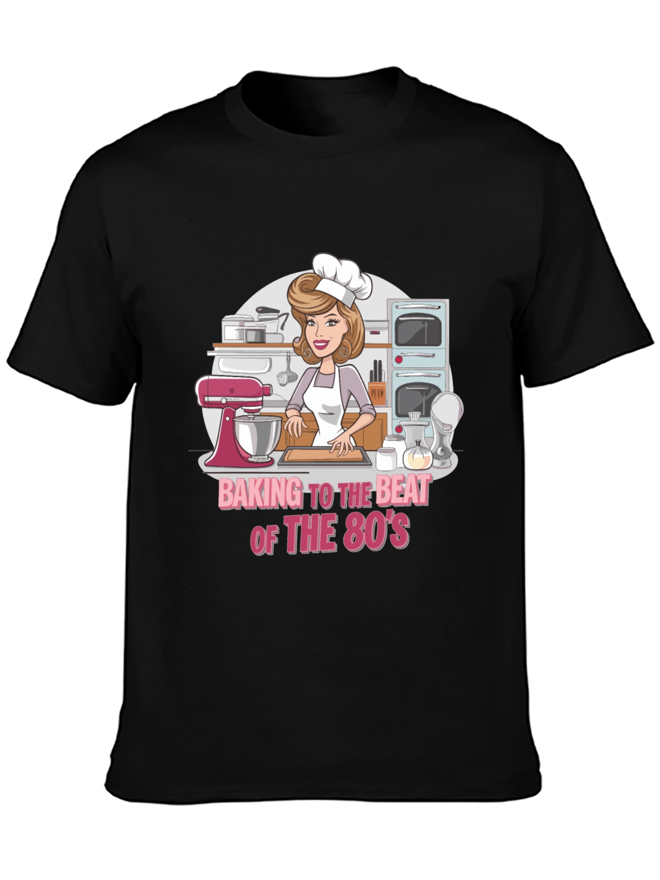 Baking to the Beat 80s Tee