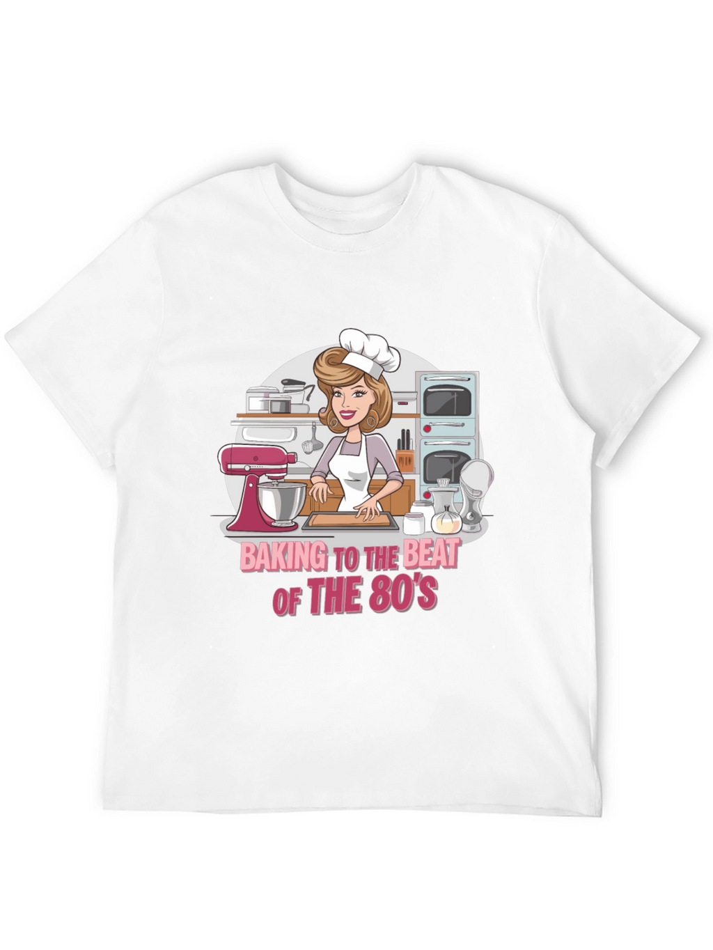 Baking to the Beat 80s Tee