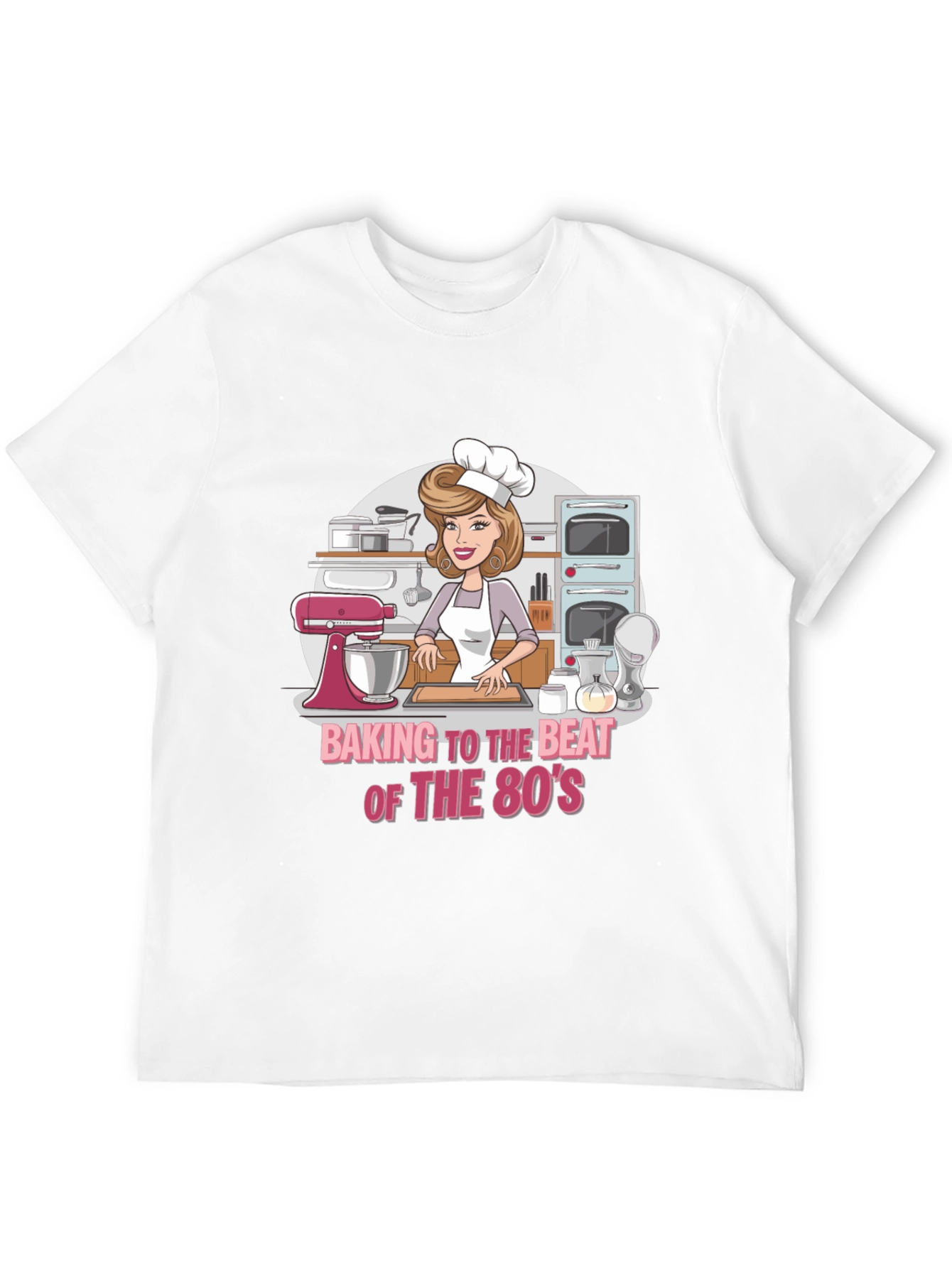 Baking to the Beat 80s Tee
