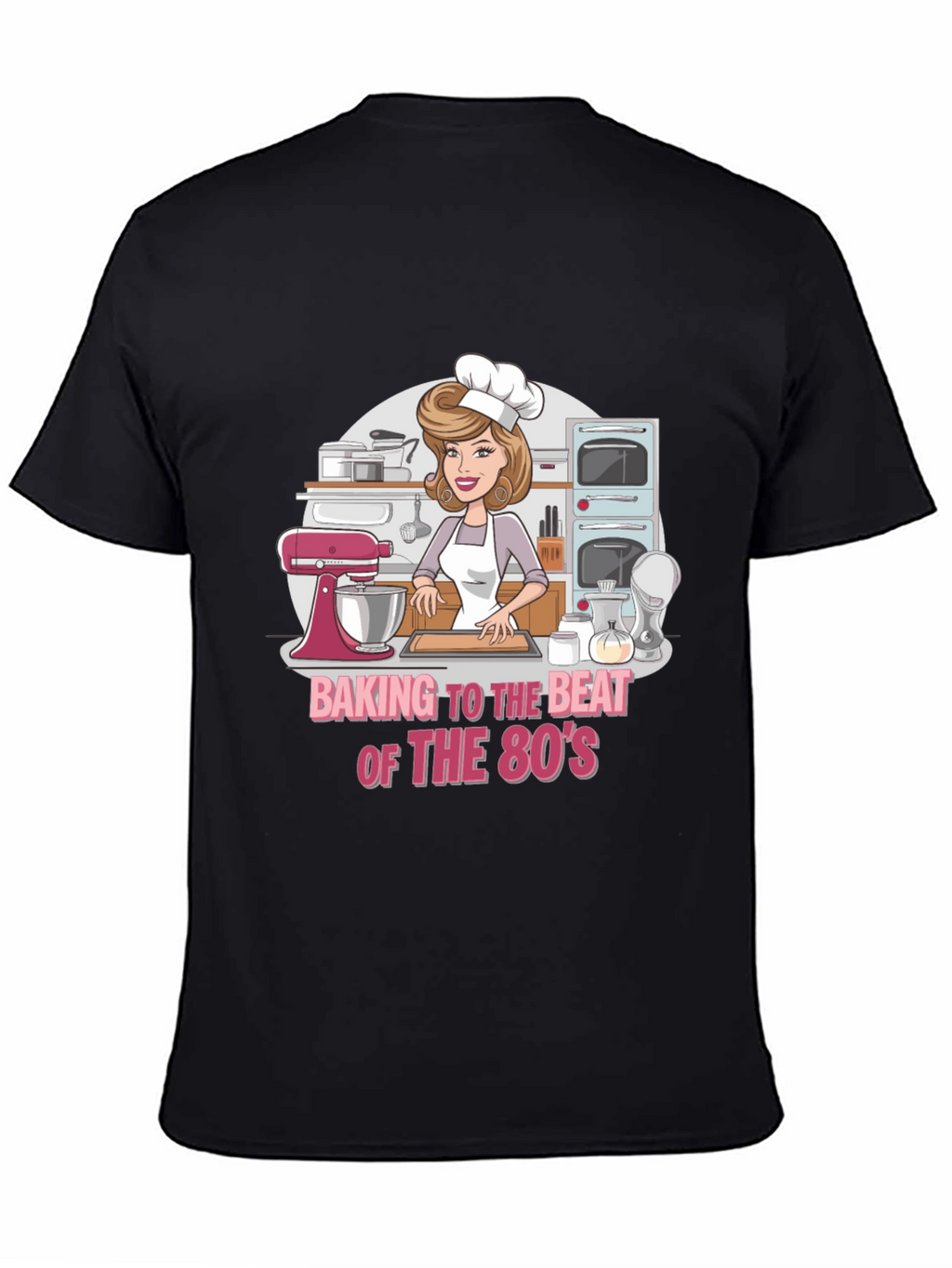 Baking to the Beat 80s Tee
