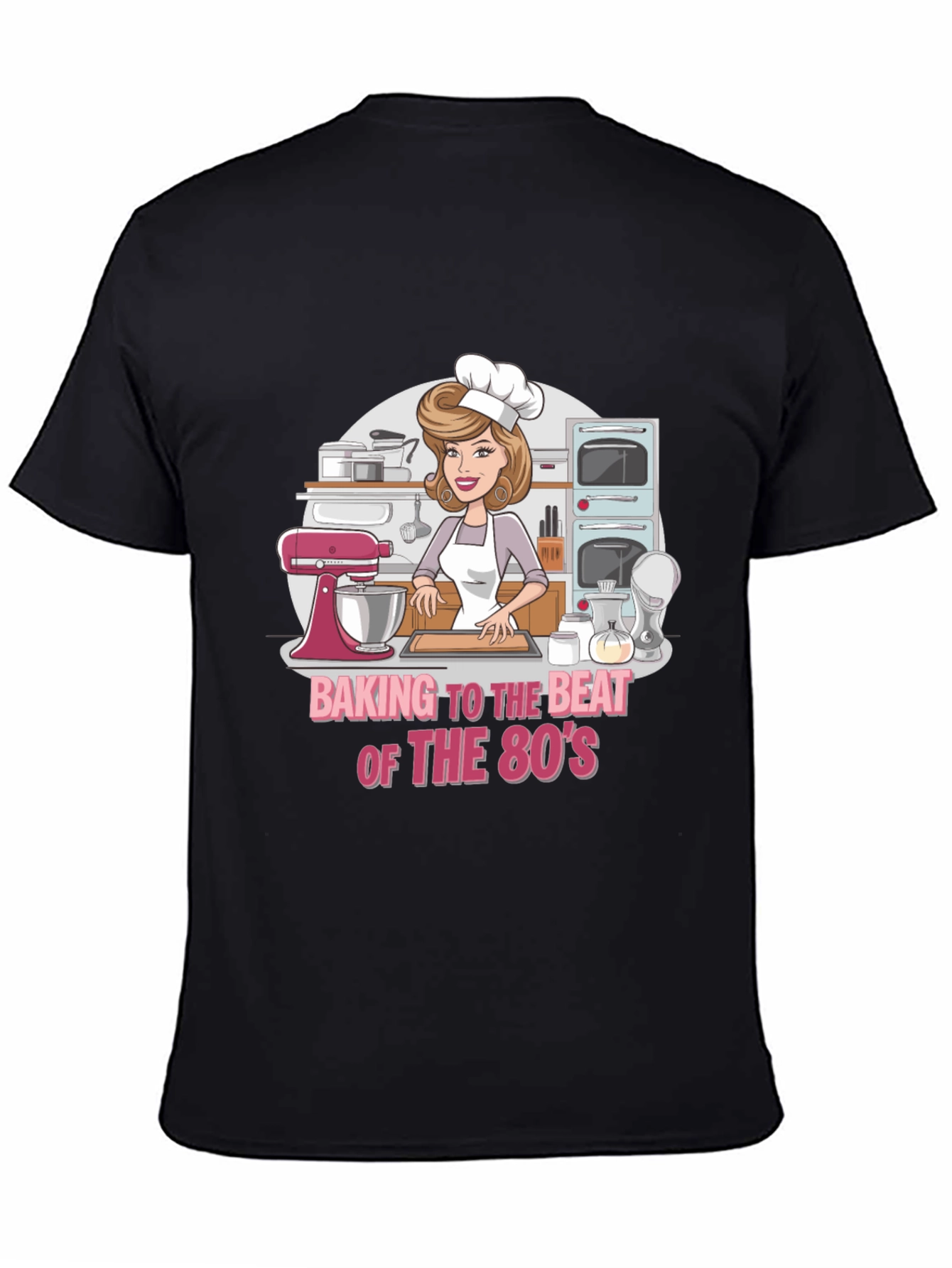 Baking to the Beat 80s Tee