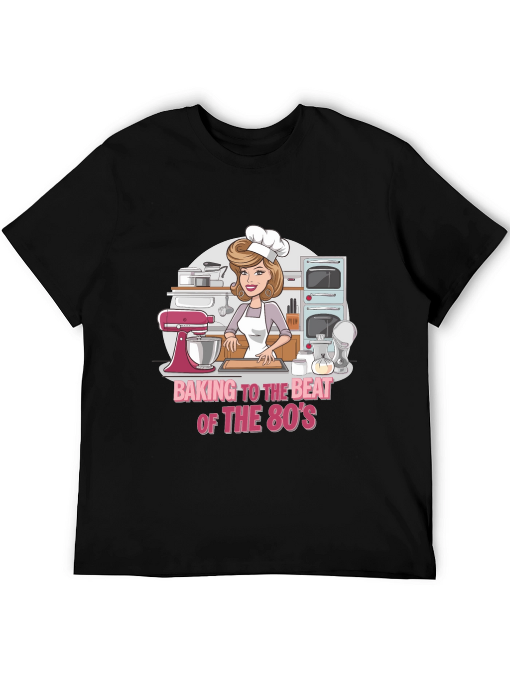 Baking to the Beat 80s Tee