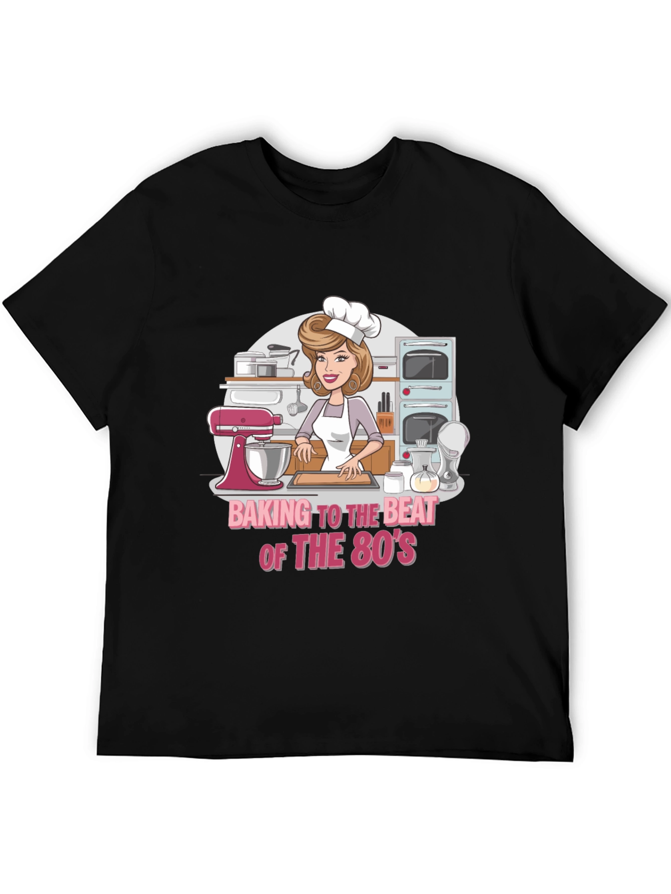 Baking to the Beat 80s Tee