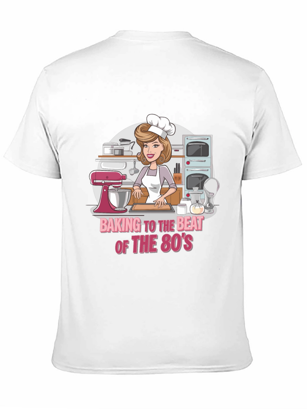 Baking to the Beat 80s Tee