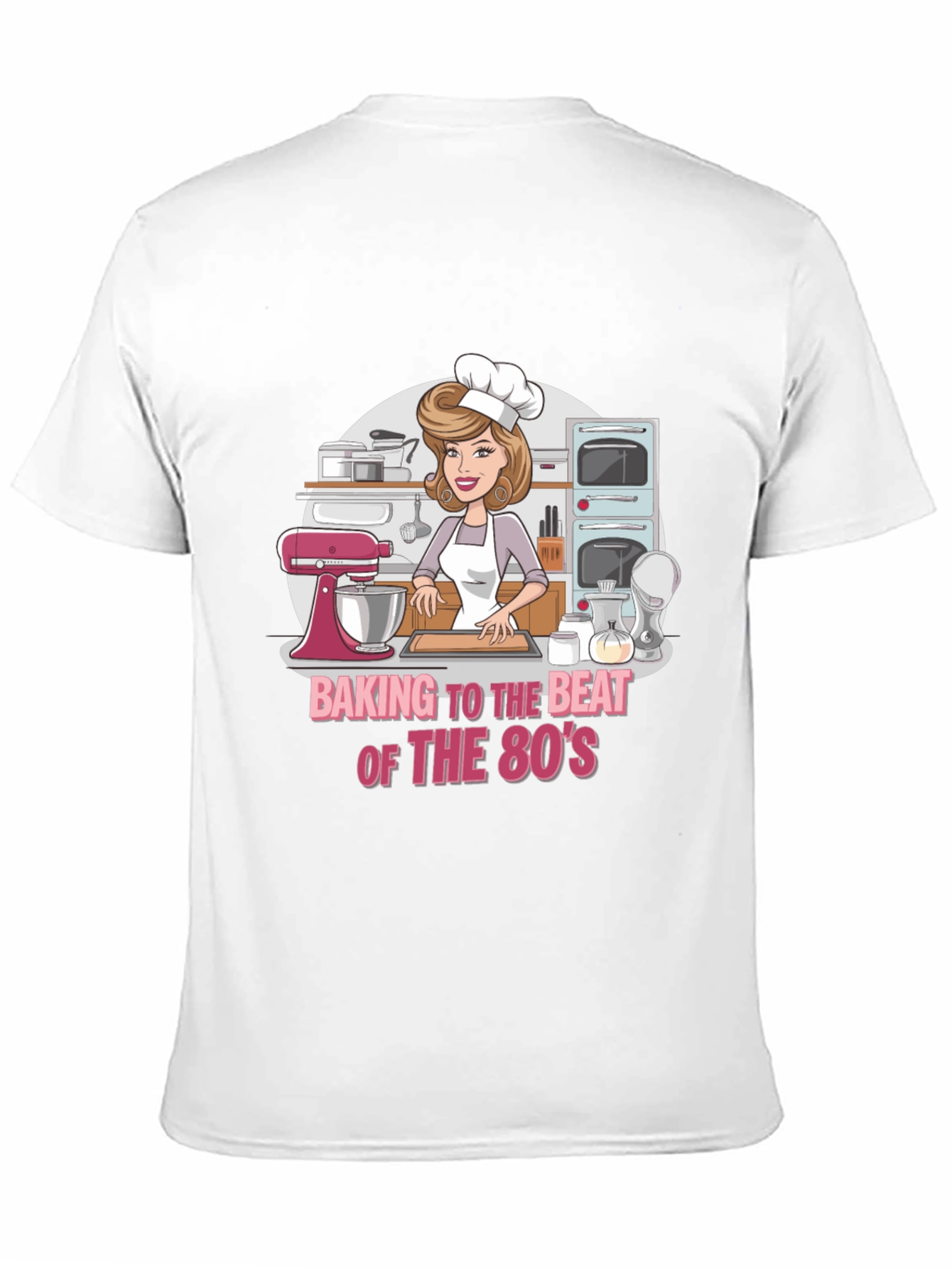 Baking to the Beat 80s Tee