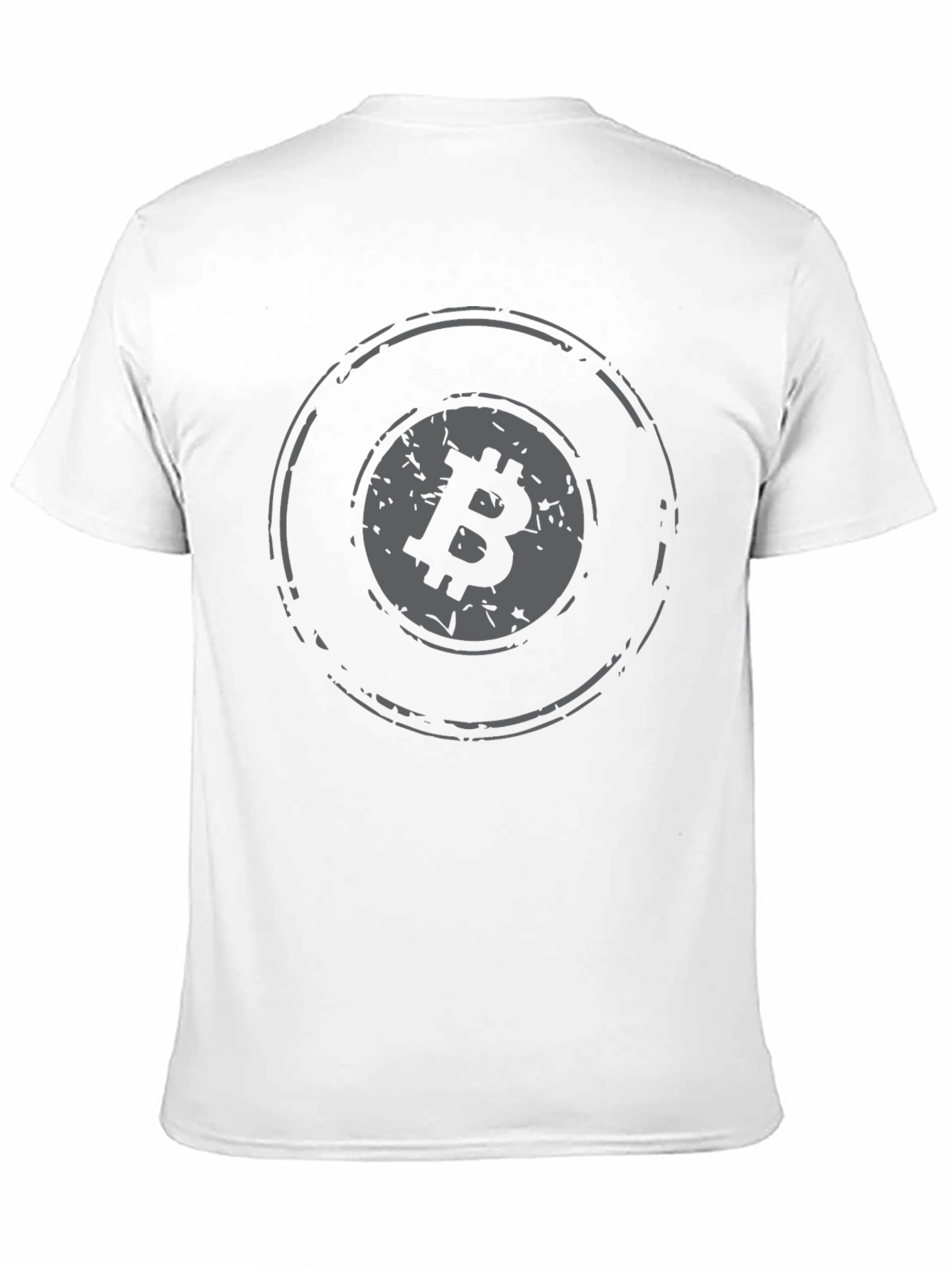 Bitcoin Logo Graphic Tee - Black Crypto T-Shirt