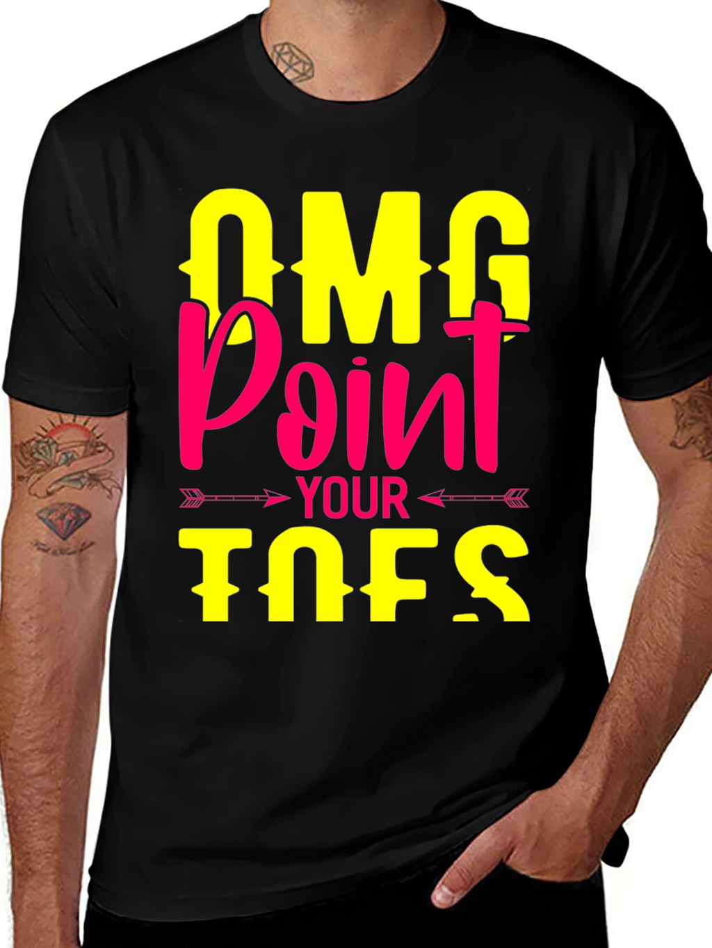 OMG Point Your Toes T-Shirt