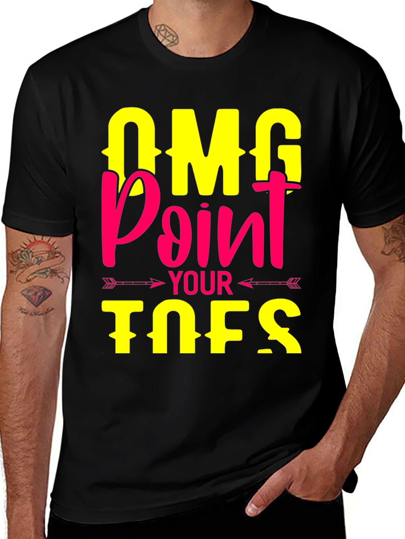 OMG Point Your Toes T-Shirt