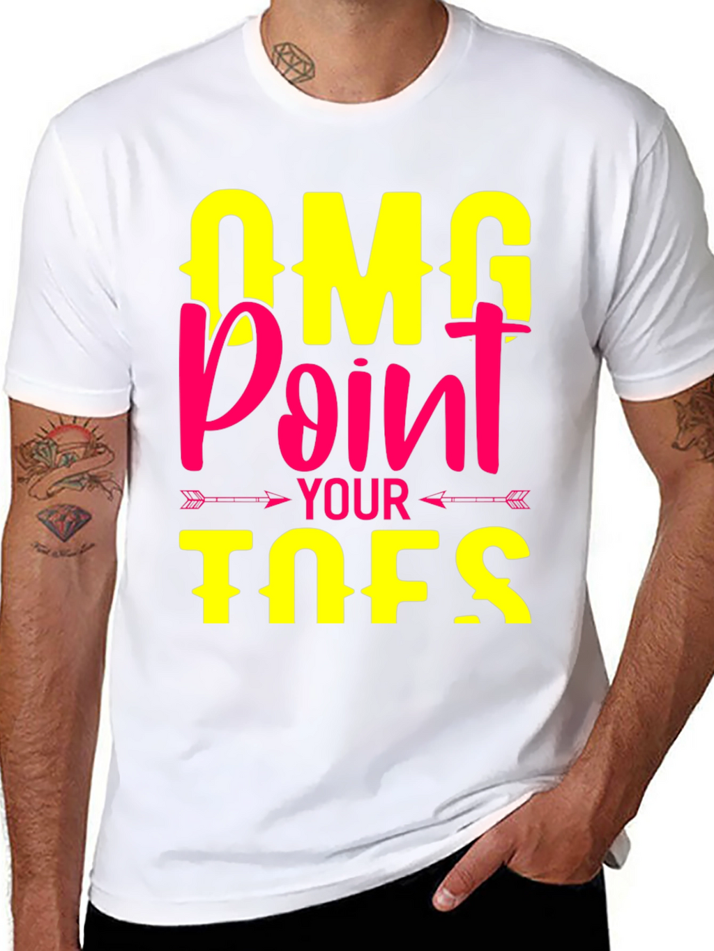 OMG Point Your Toes T-Shirt