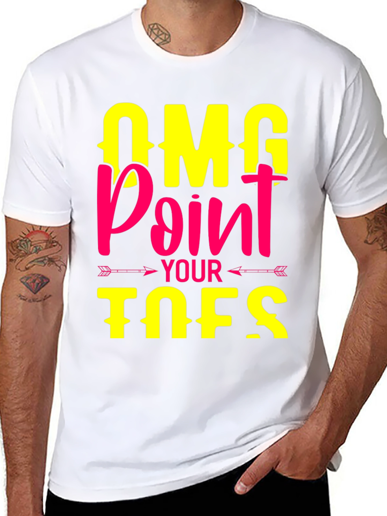 OMG Point Your Toes T-Shirt