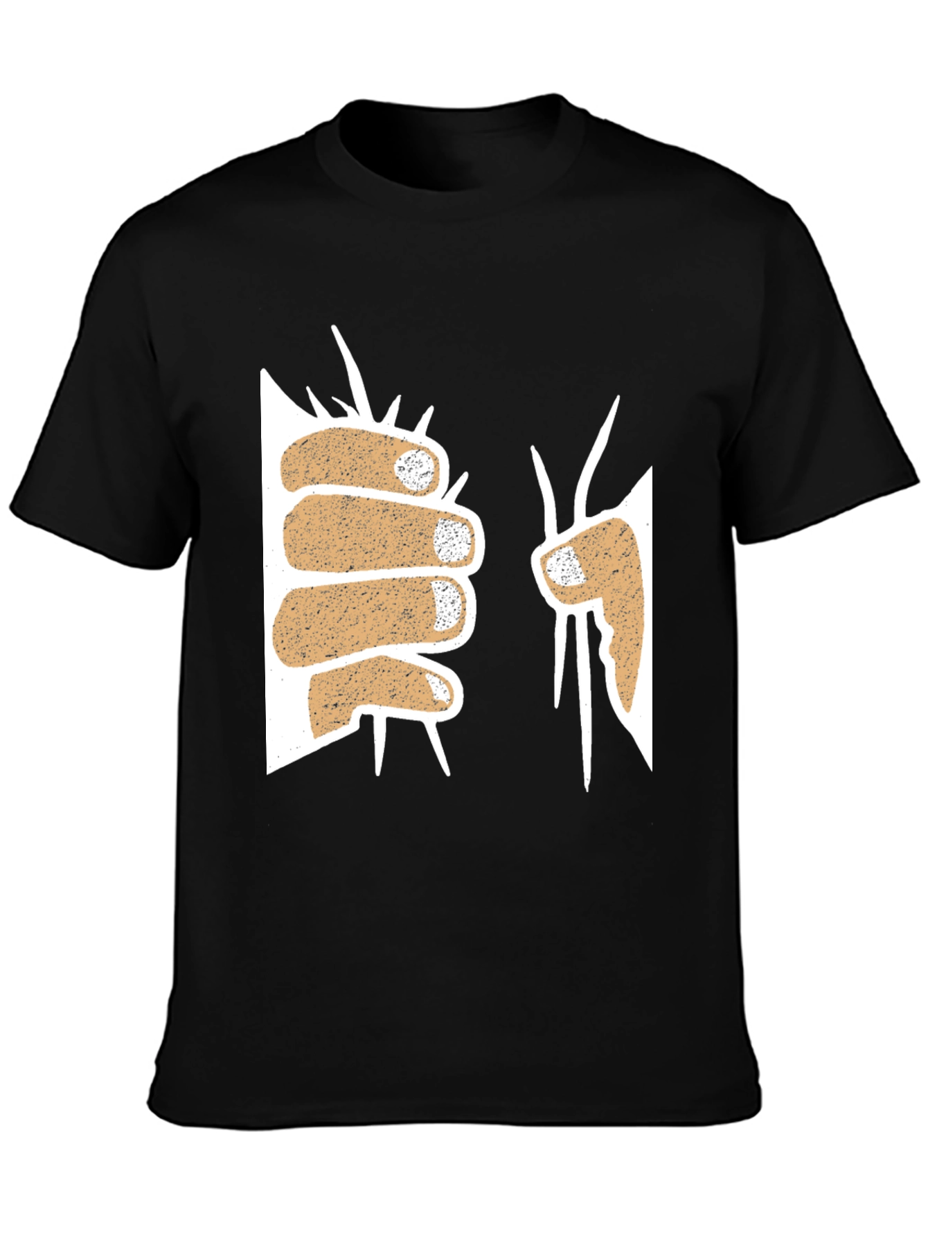 Fist Through Wall Graphic Tee