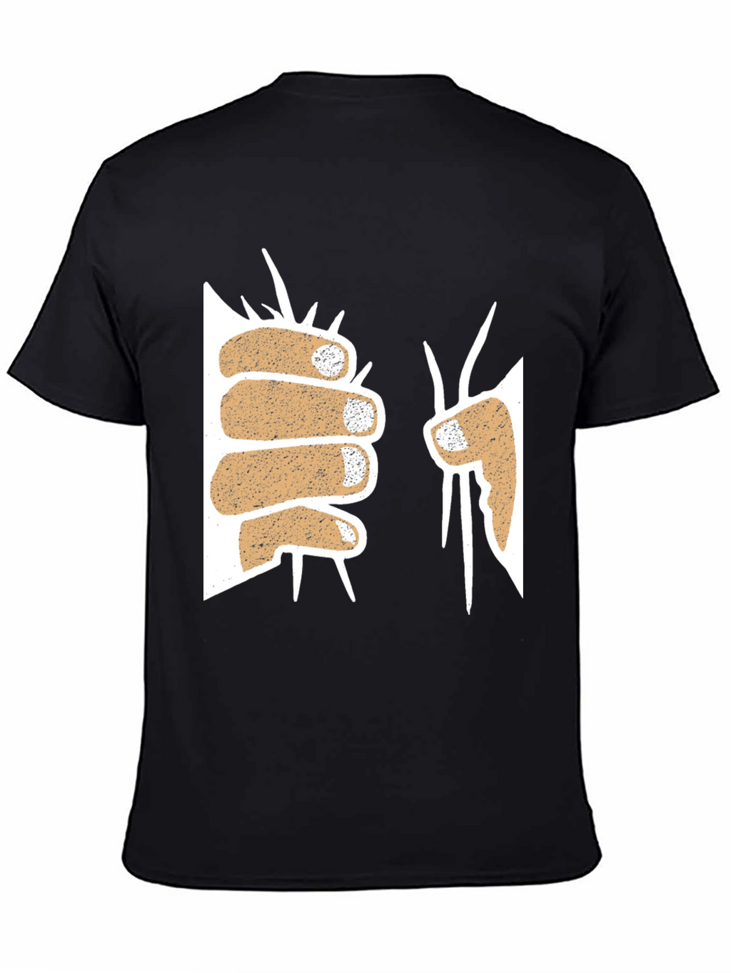 Fist Through Wall Graphic Tee