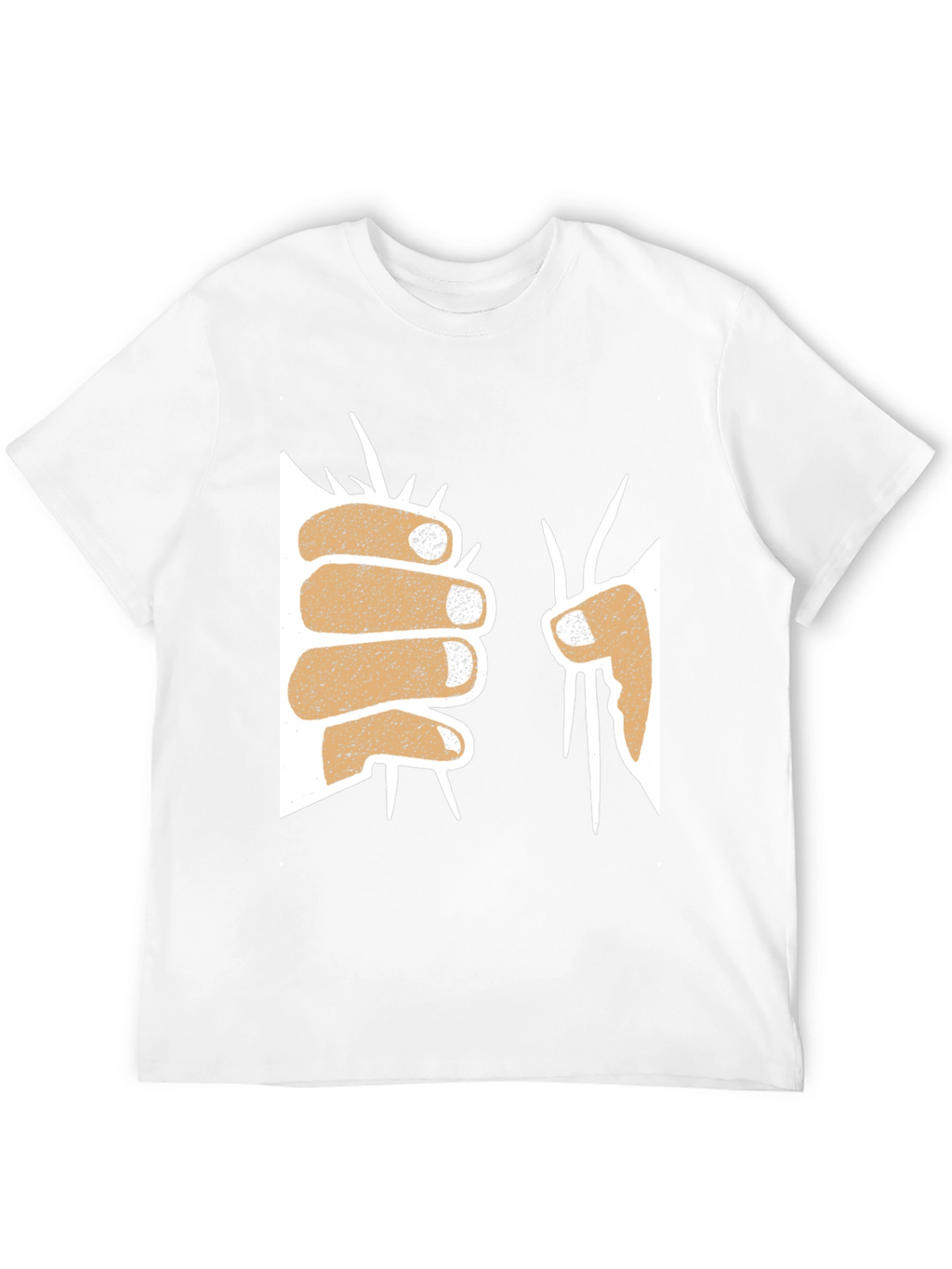 Fist Through Wall Graphic Tee