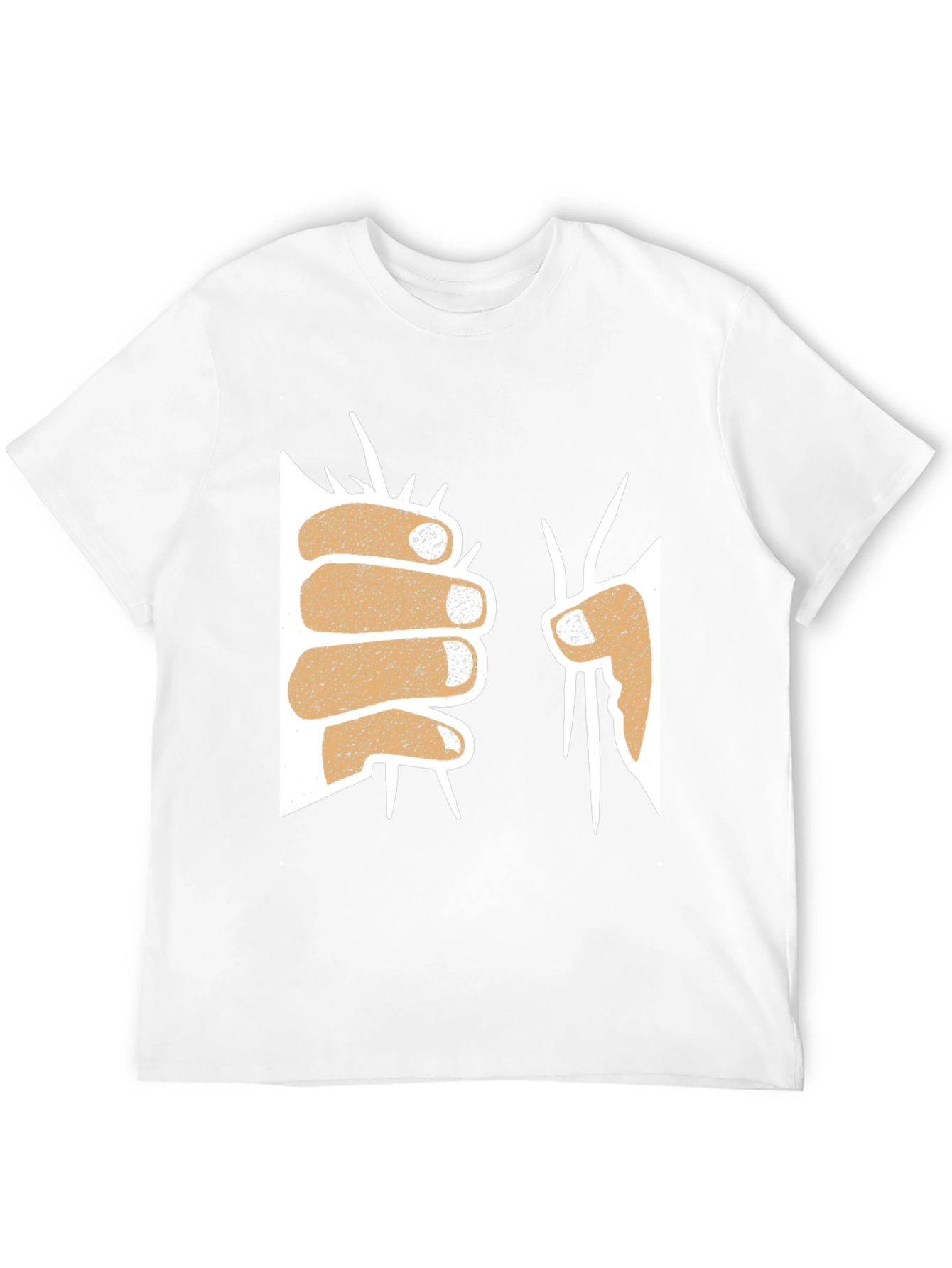 Fist Through Wall Graphic Tee