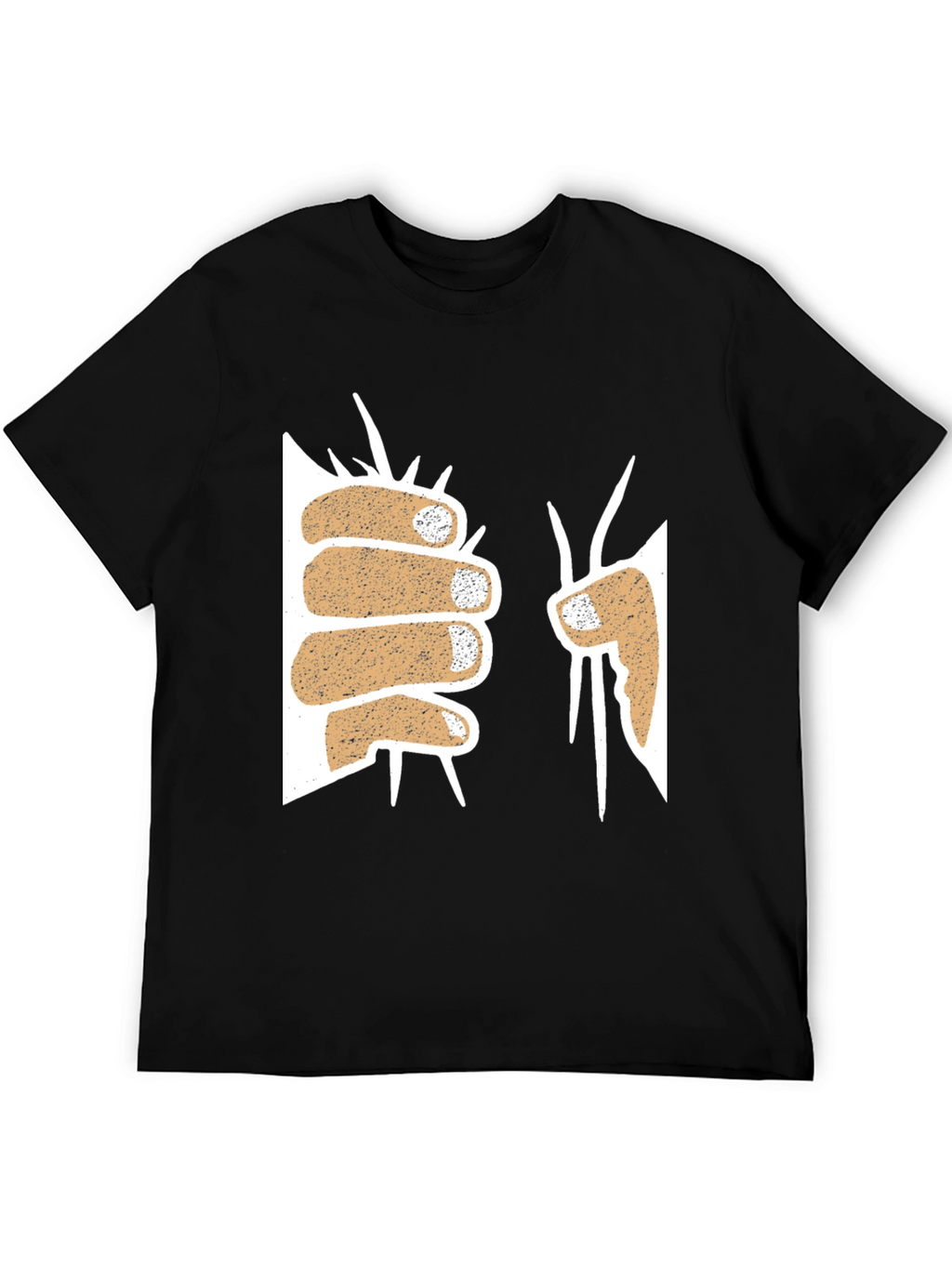 Fist Through Wall Graphic Tee