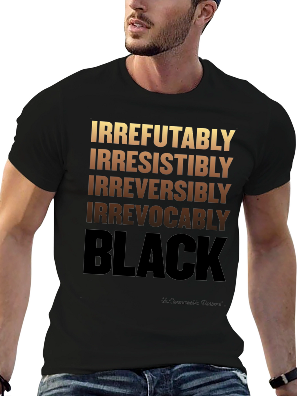 Irrefutably Black Graphic T-Shirt