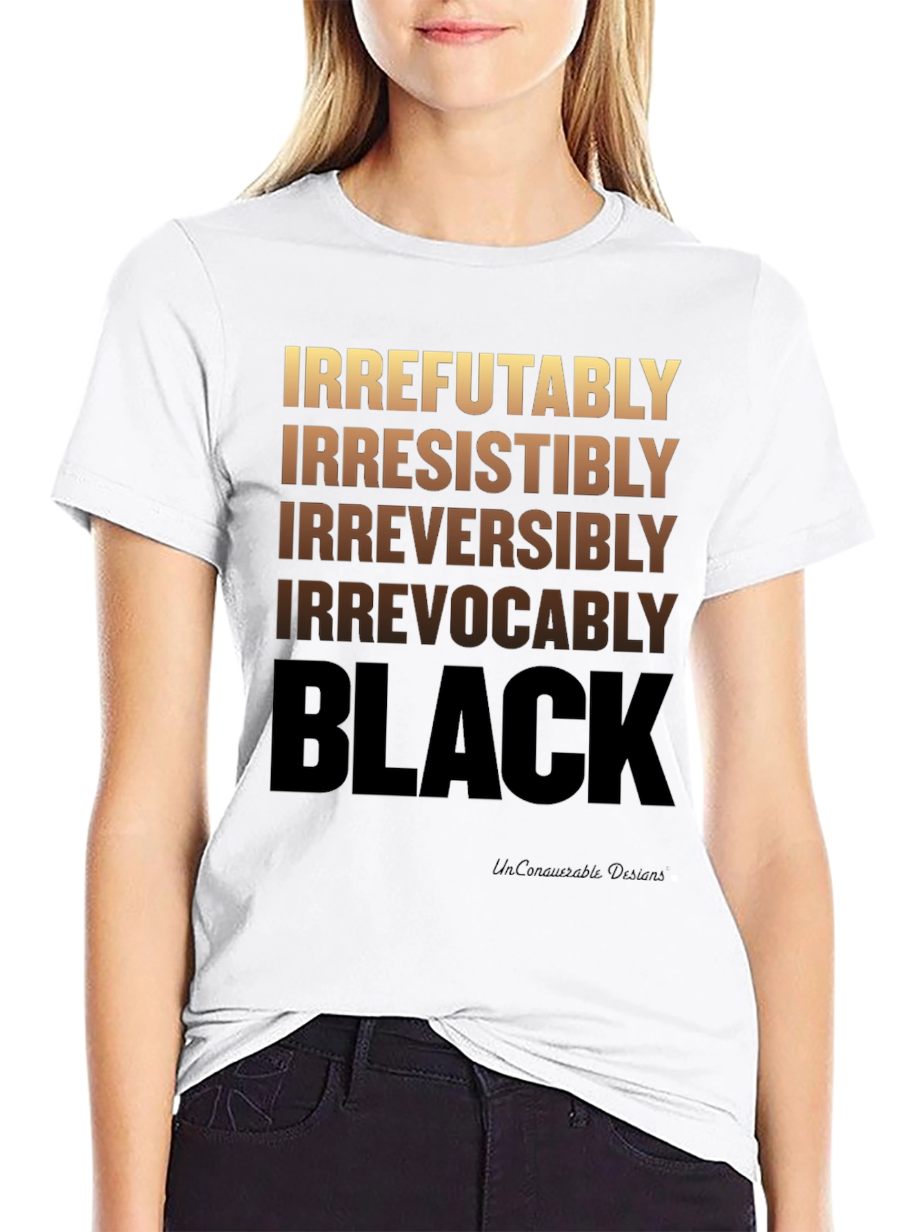 Irrefutably Black Graphic T-Shirt