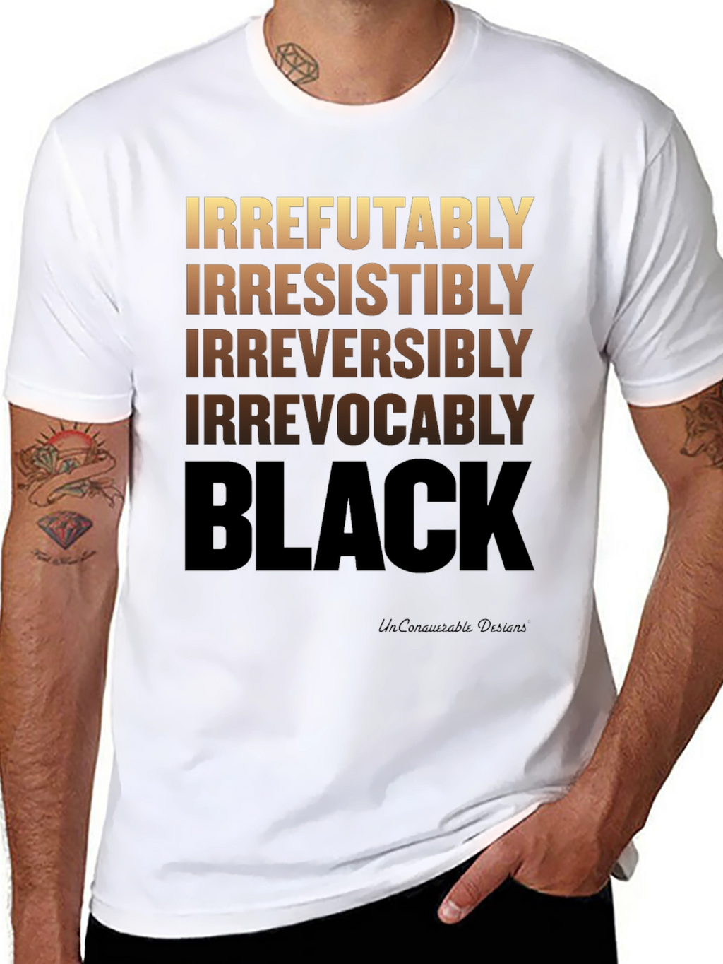 Irrefutably Black Graphic T-Shirt