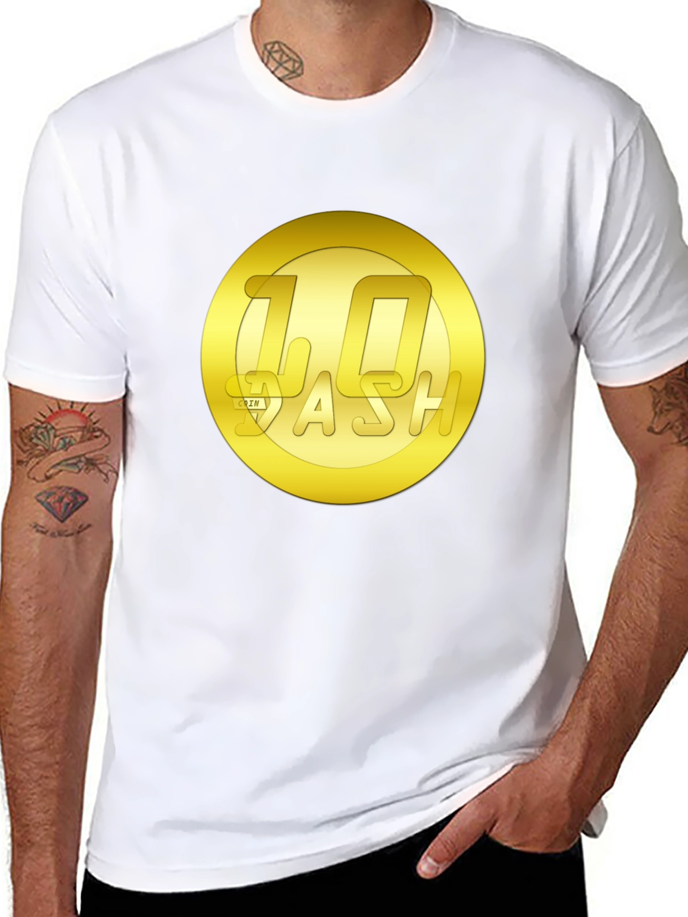 10 Dash Coin T-Shirt - Crypto Currency Tee