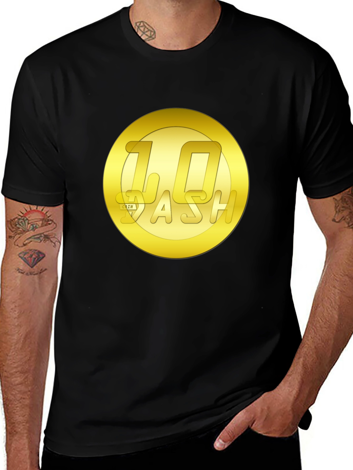 10 Dash Coin T-Shirt - Crypto Currency Tee