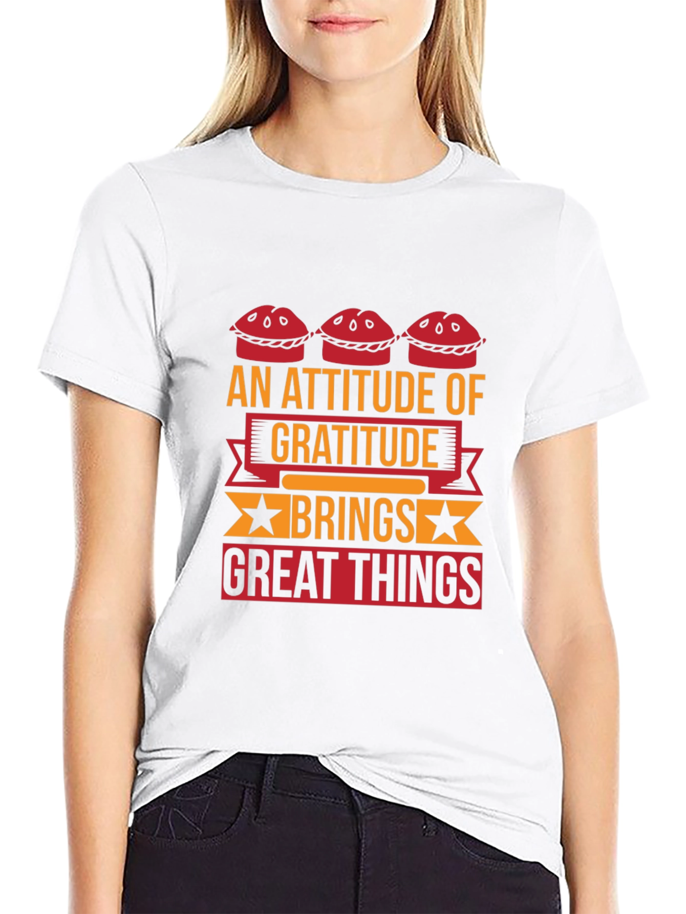 Gratitude Graphic Tee - Inspiring Statement Shirt