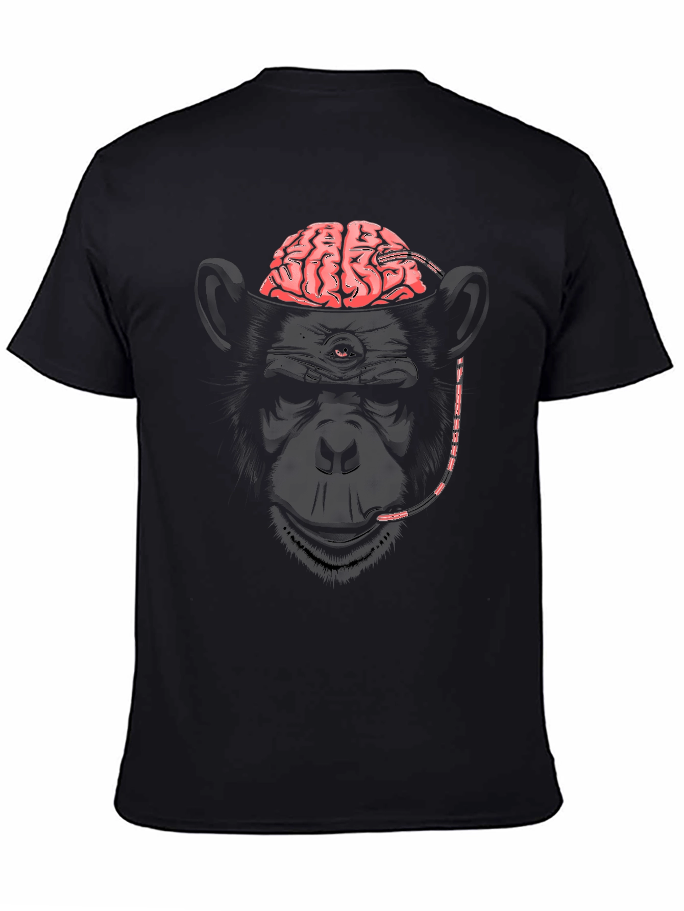 Brainy Ape Graphic T-Shirt - Unique Design