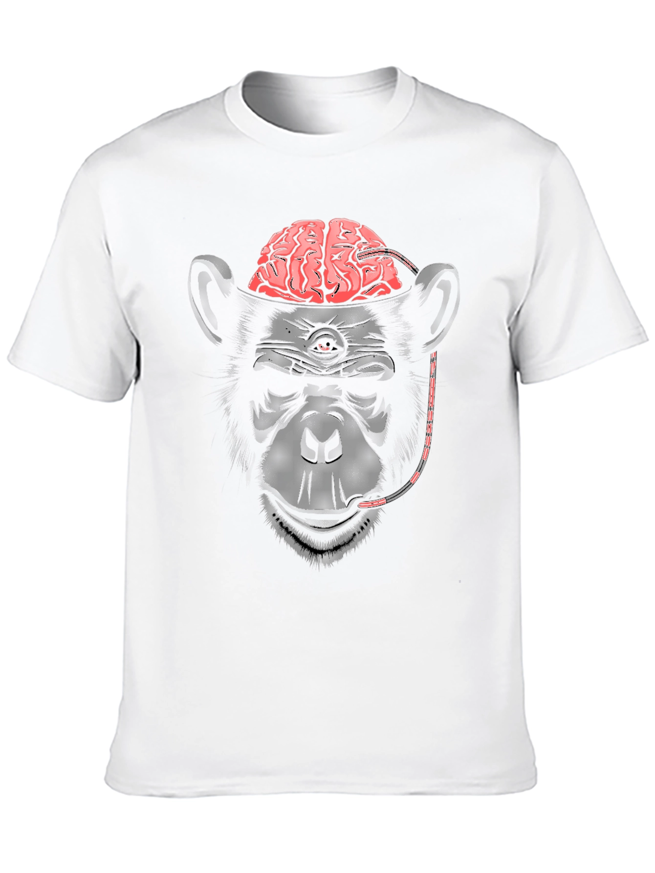 Brainy Ape Graphic T-Shirt - Unique Design