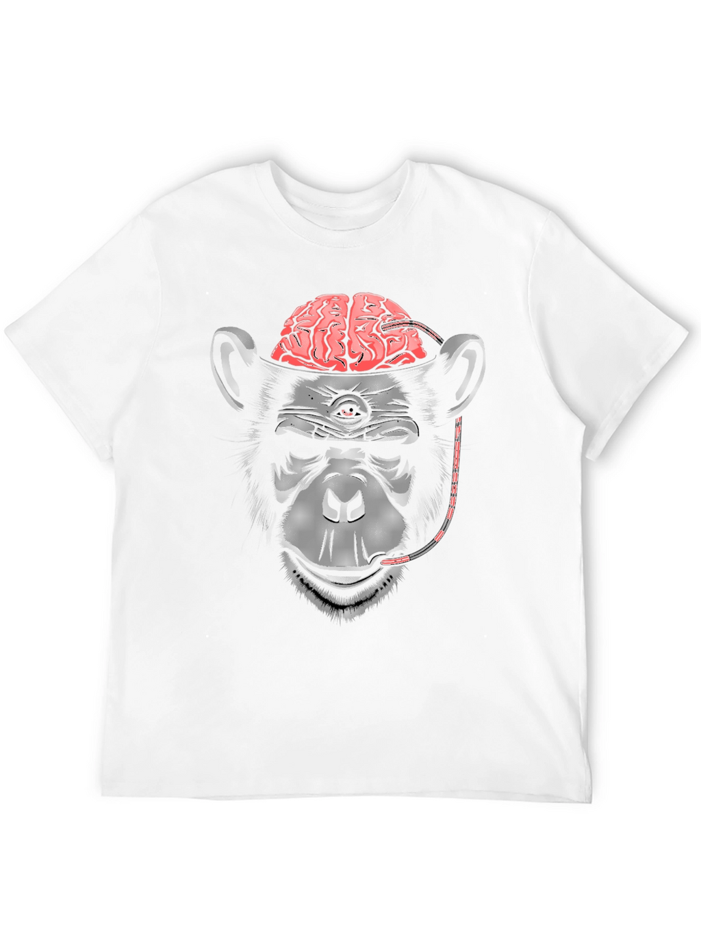 Brainy Ape Graphic T-Shirt - Unique Design