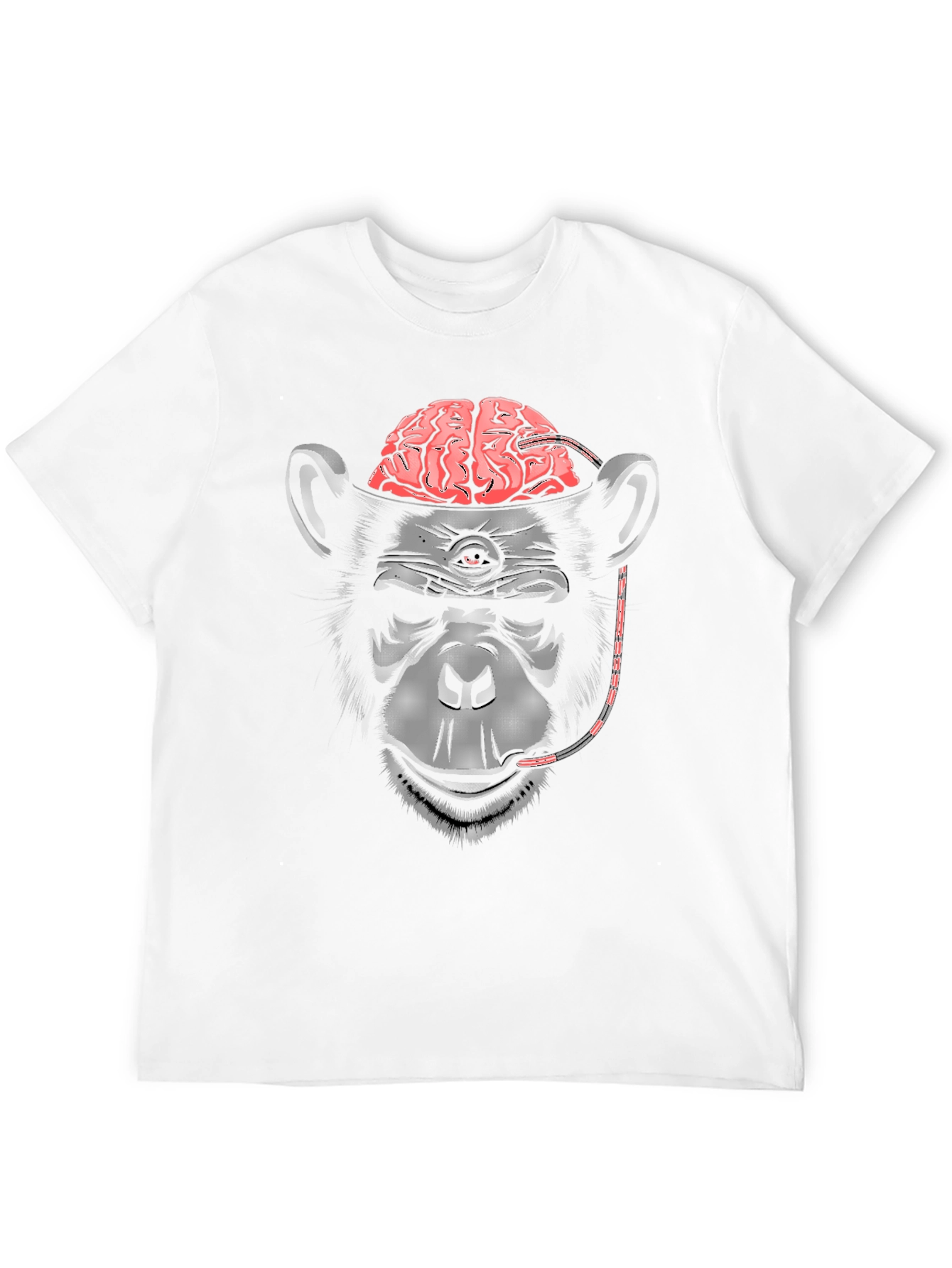 Brainy Ape Graphic T-Shirt - Unique Design