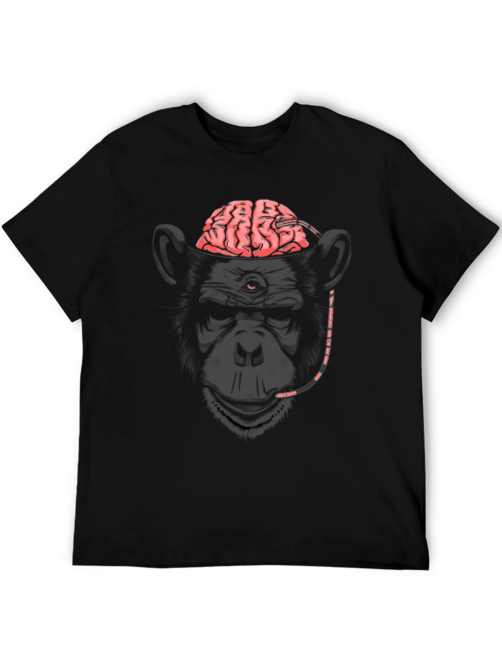 Brainy Ape Graphic T-Shirt - Unique Design