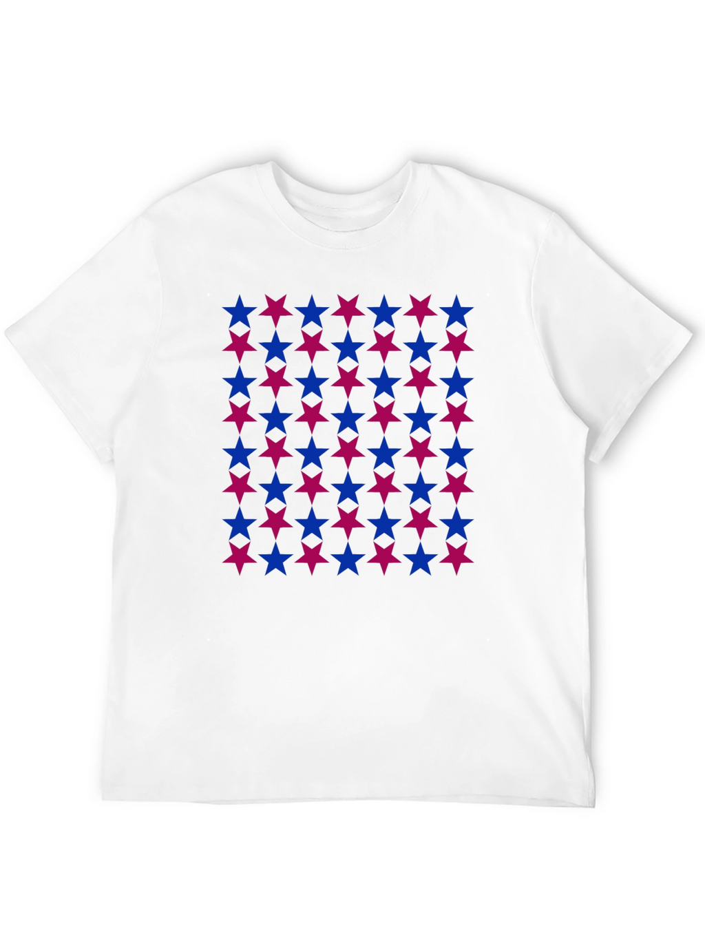 Bi Pride Stars T-Shirt - LGBTQ+ Apparel