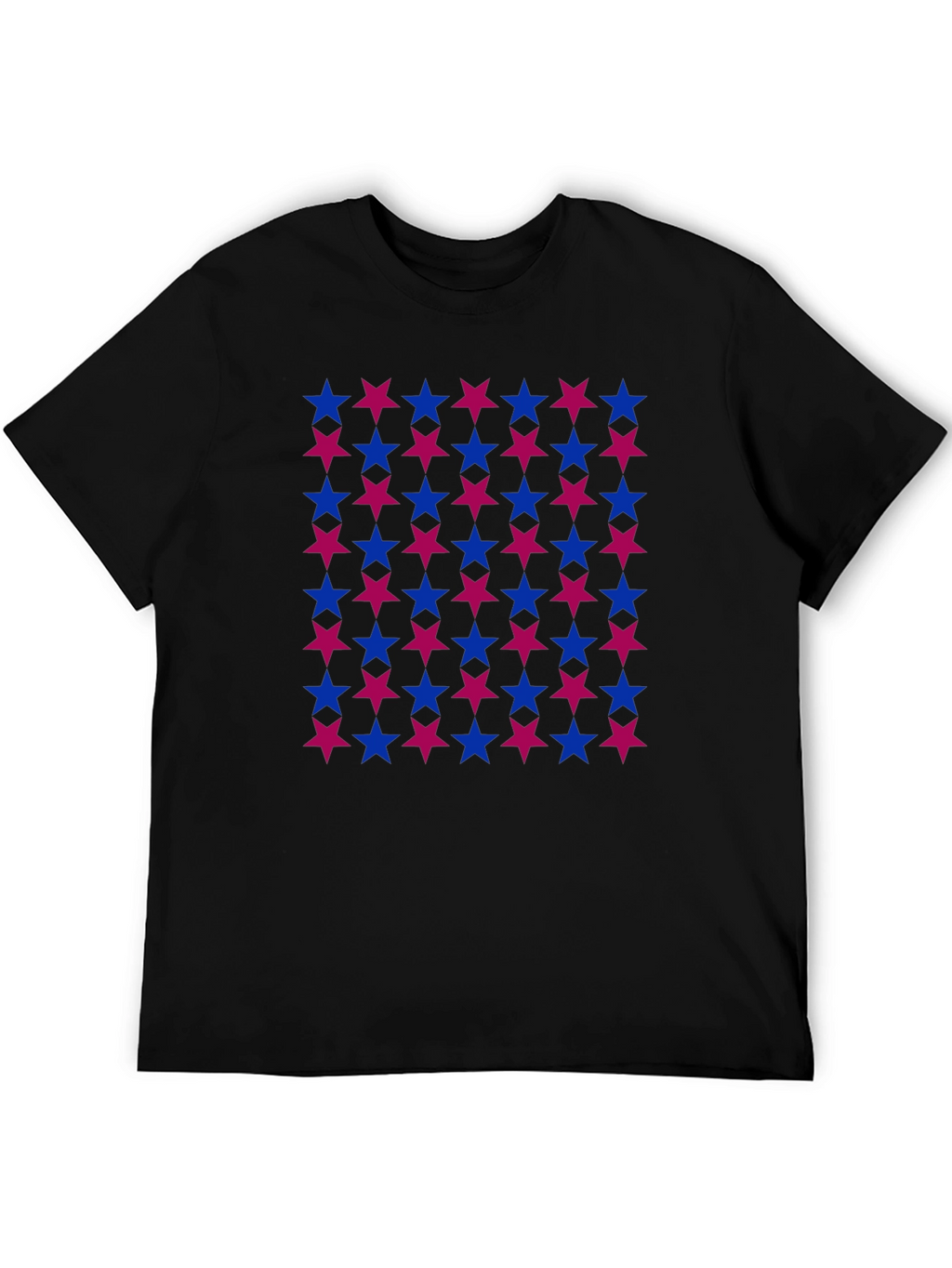 Bi Pride Stars T-Shirt - LGBTQ+ Apparel