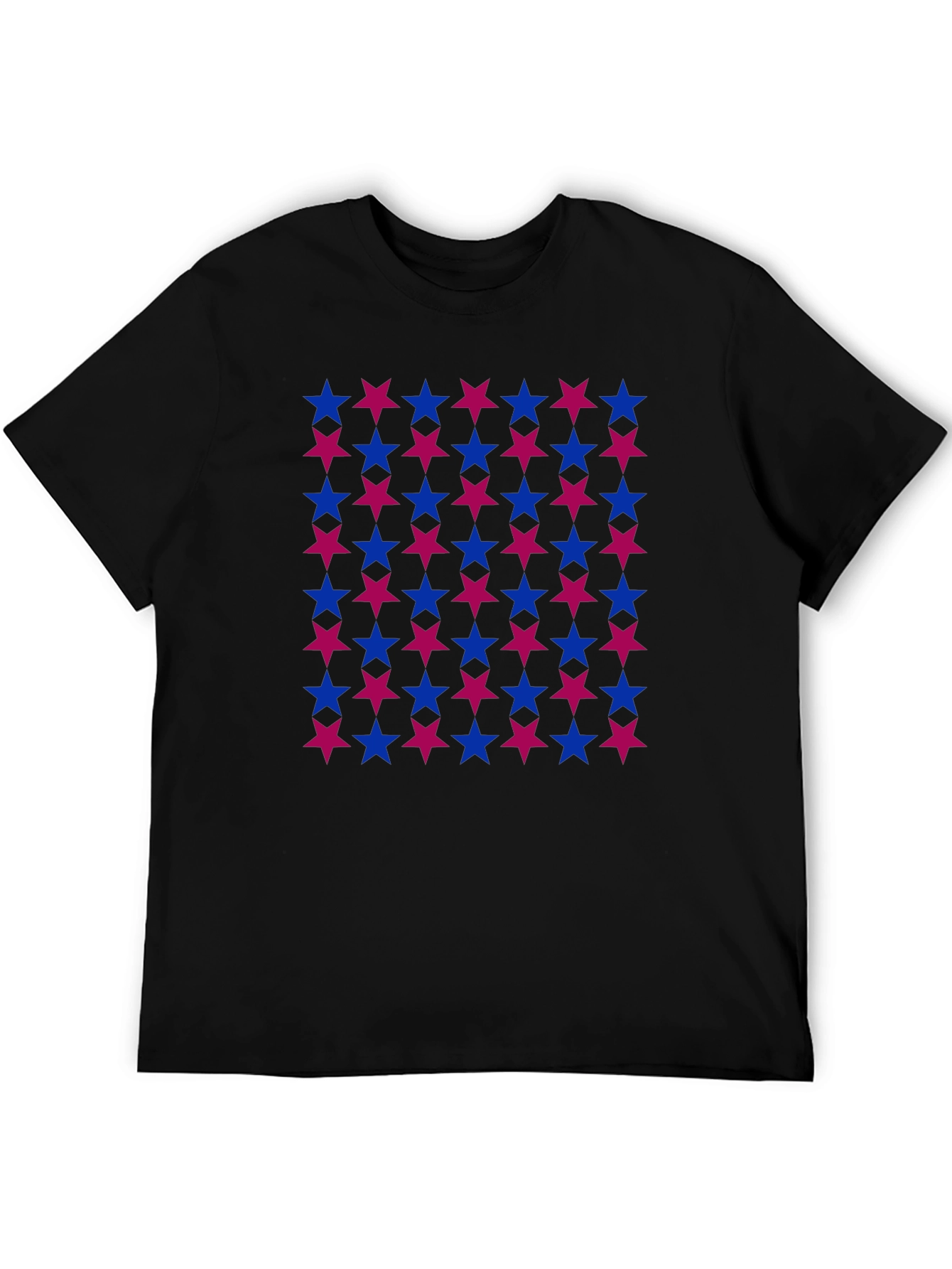 Bi Pride Stars T-Shirt - LGBTQ+ Apparel