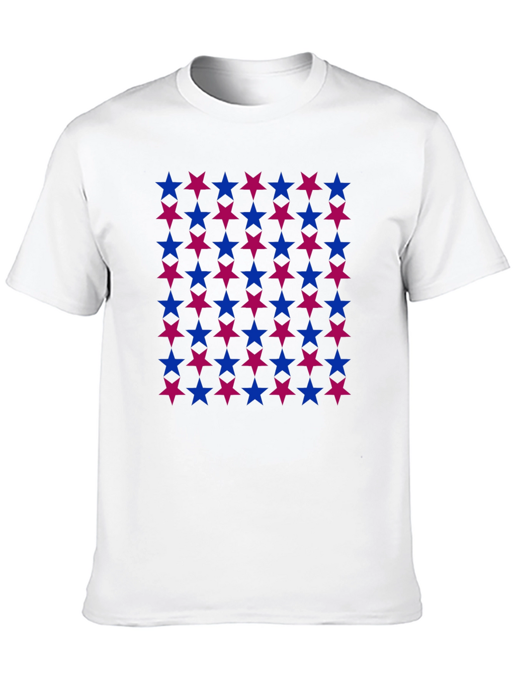 Bi Pride Stars T-Shirt - LGBTQ+ Apparel