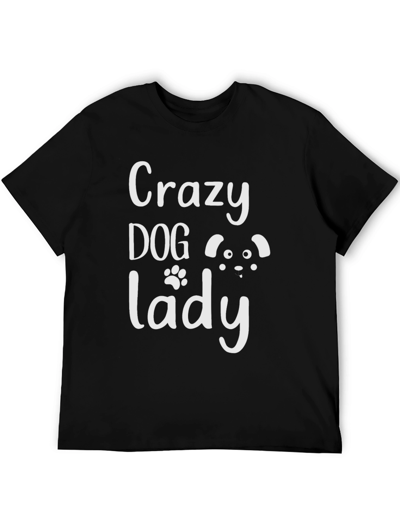 Crazy Dog Lady Graphic T-Shirt - Unisex