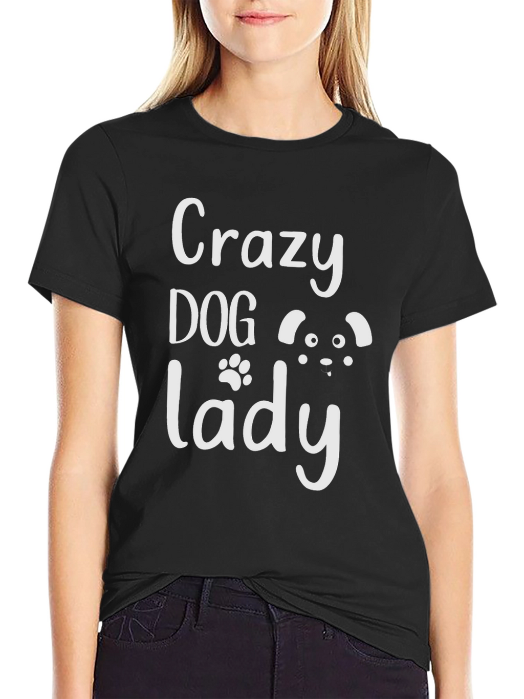 Crazy Dog Lady Graphic T-Shirt - Unisex