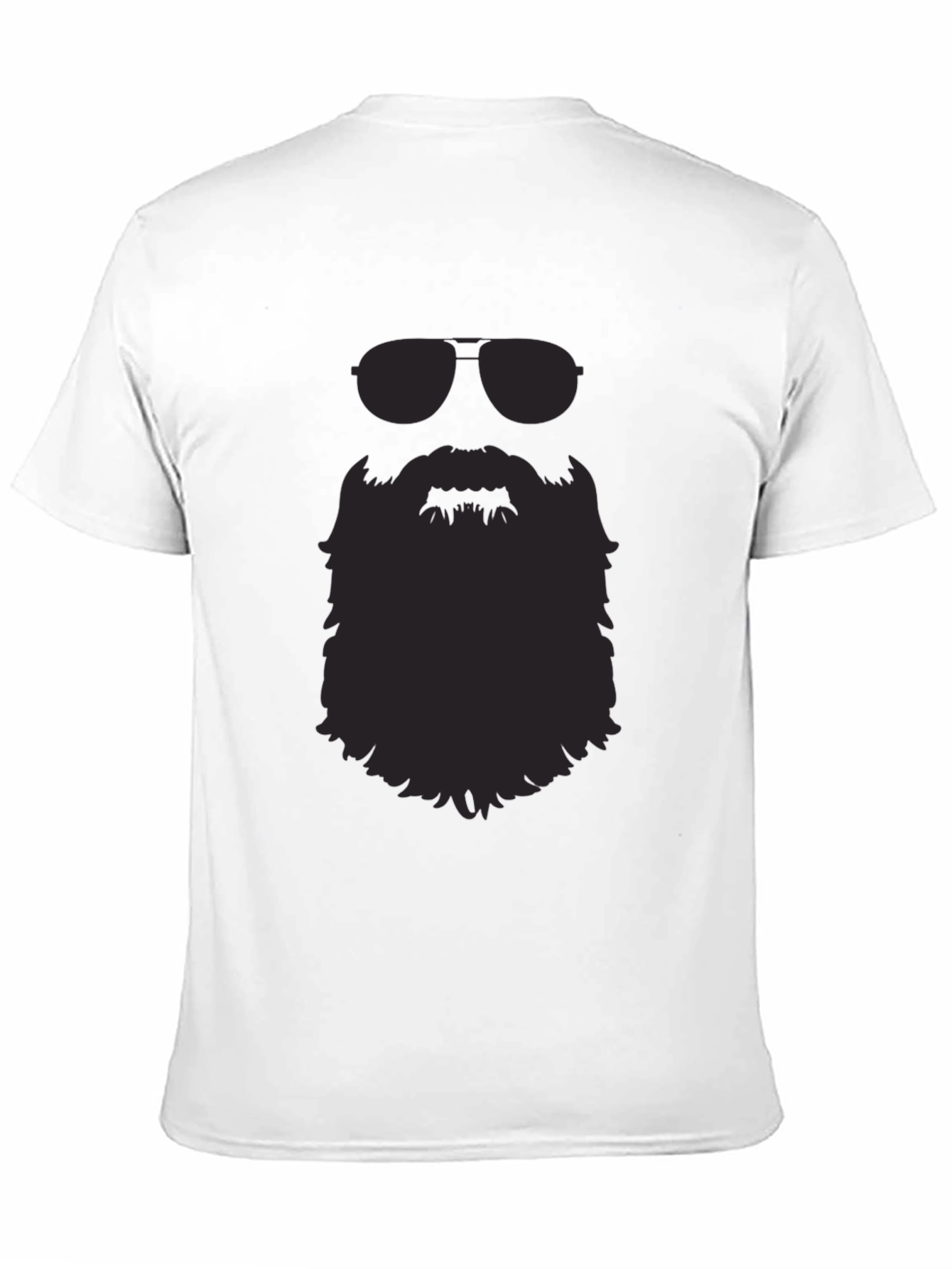 Cool Beard Graphic Tee - Mens Black T-Shirt