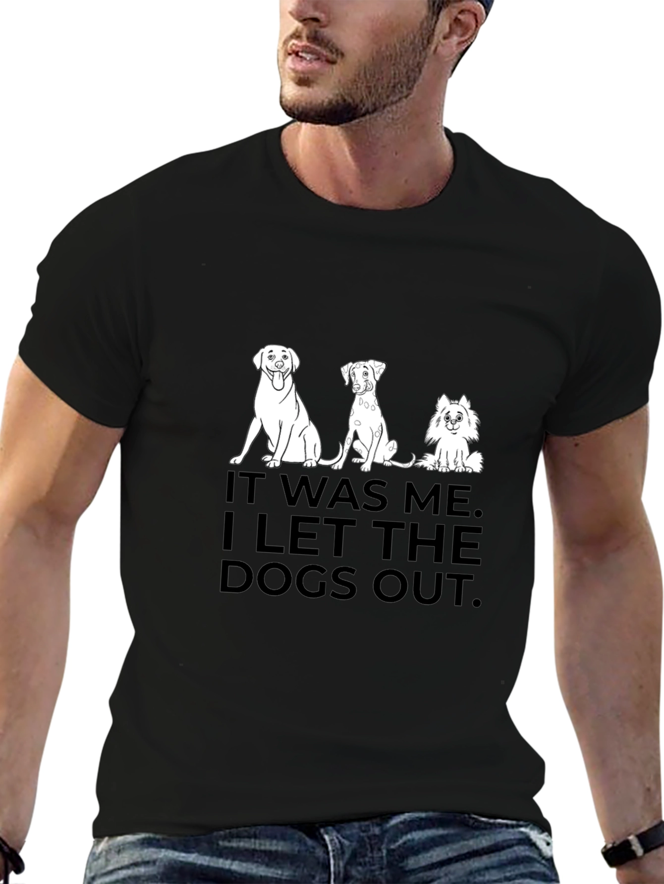 Dog Lover T-Shirt - I Let the Dogs Out