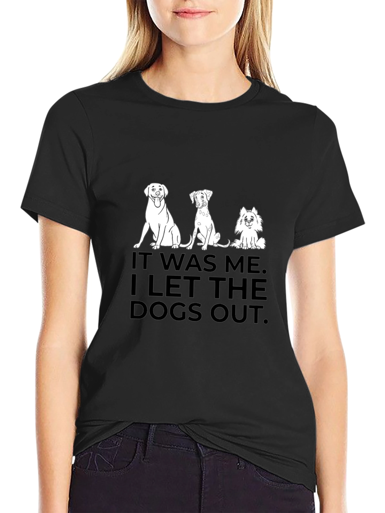 Dog Lover T-Shirt - I Let the Dogs Out