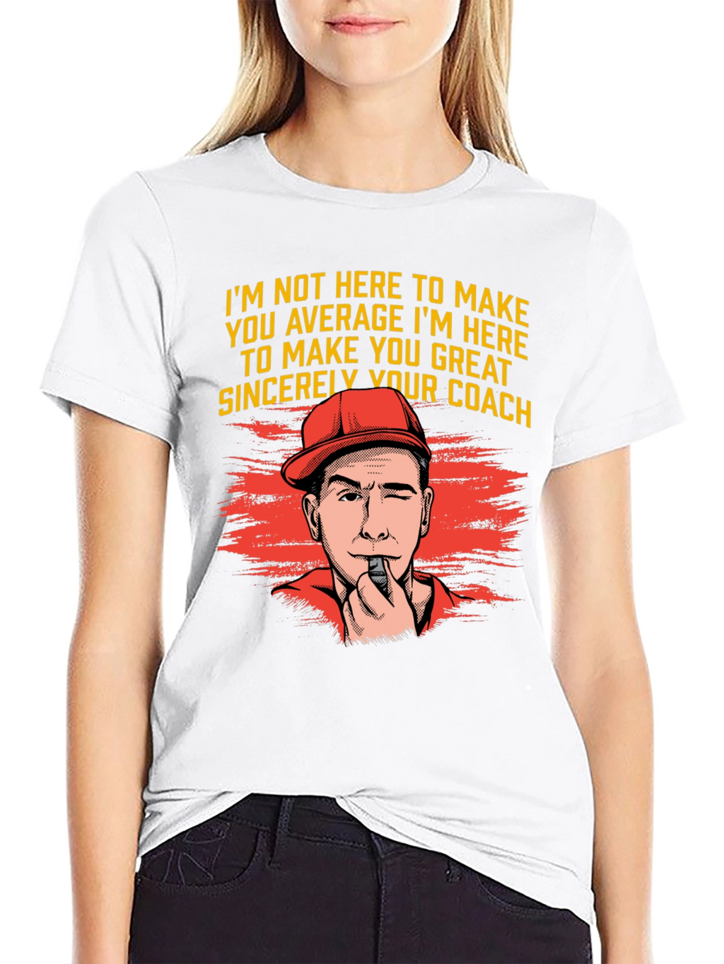 Coach Motivation T-Shirt - Make You Great
