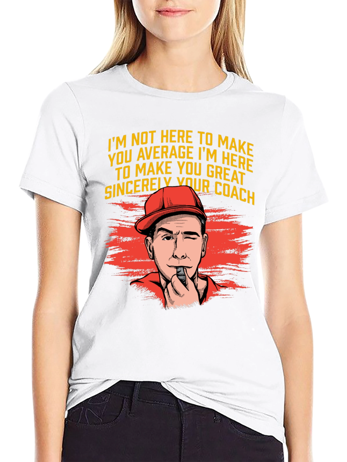 Coach Motivation T-Shirt - Make You Great