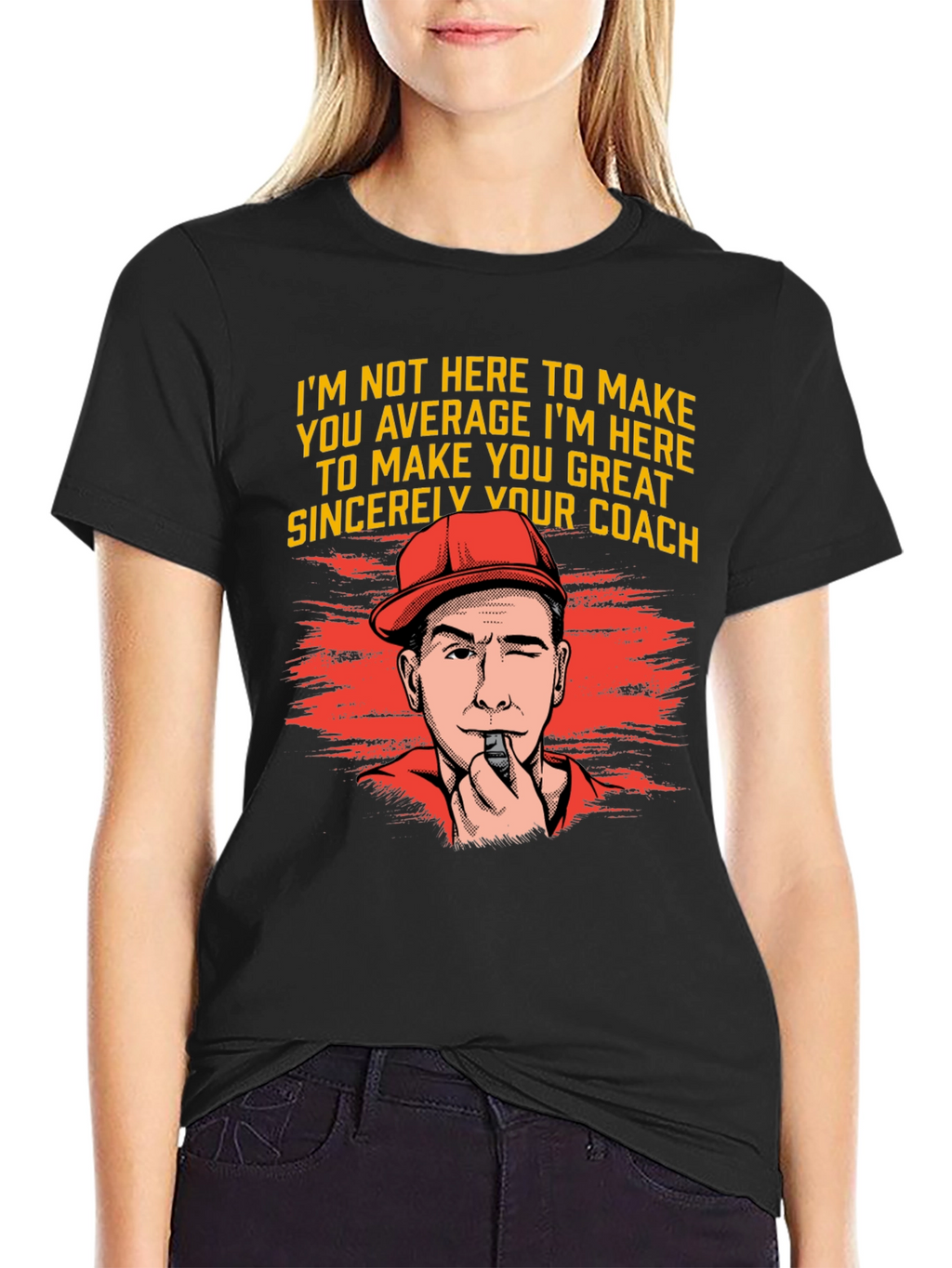 Coach Motivation T-Shirt - Make You Great