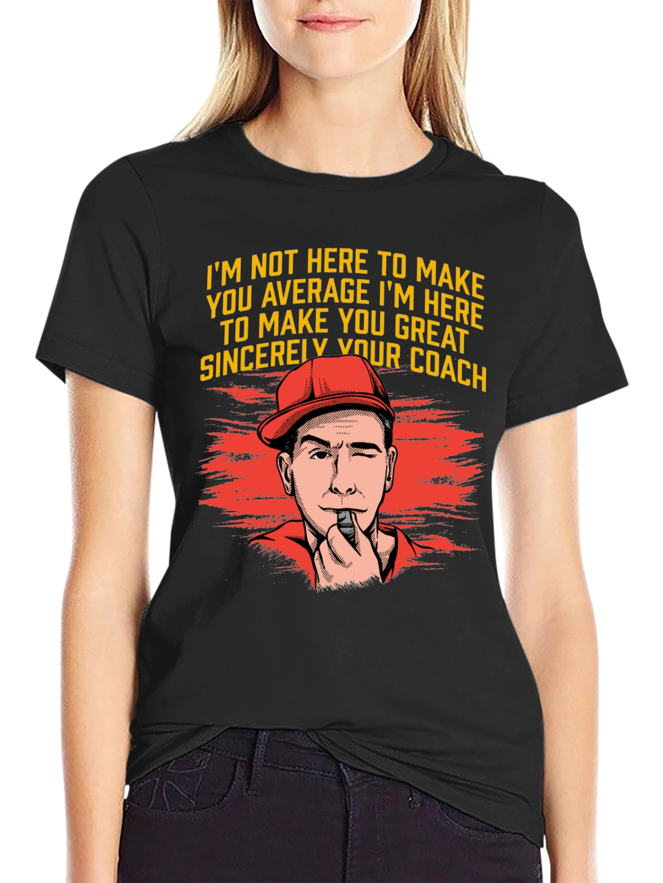 Coach Motivation T-Shirt - Make You Great