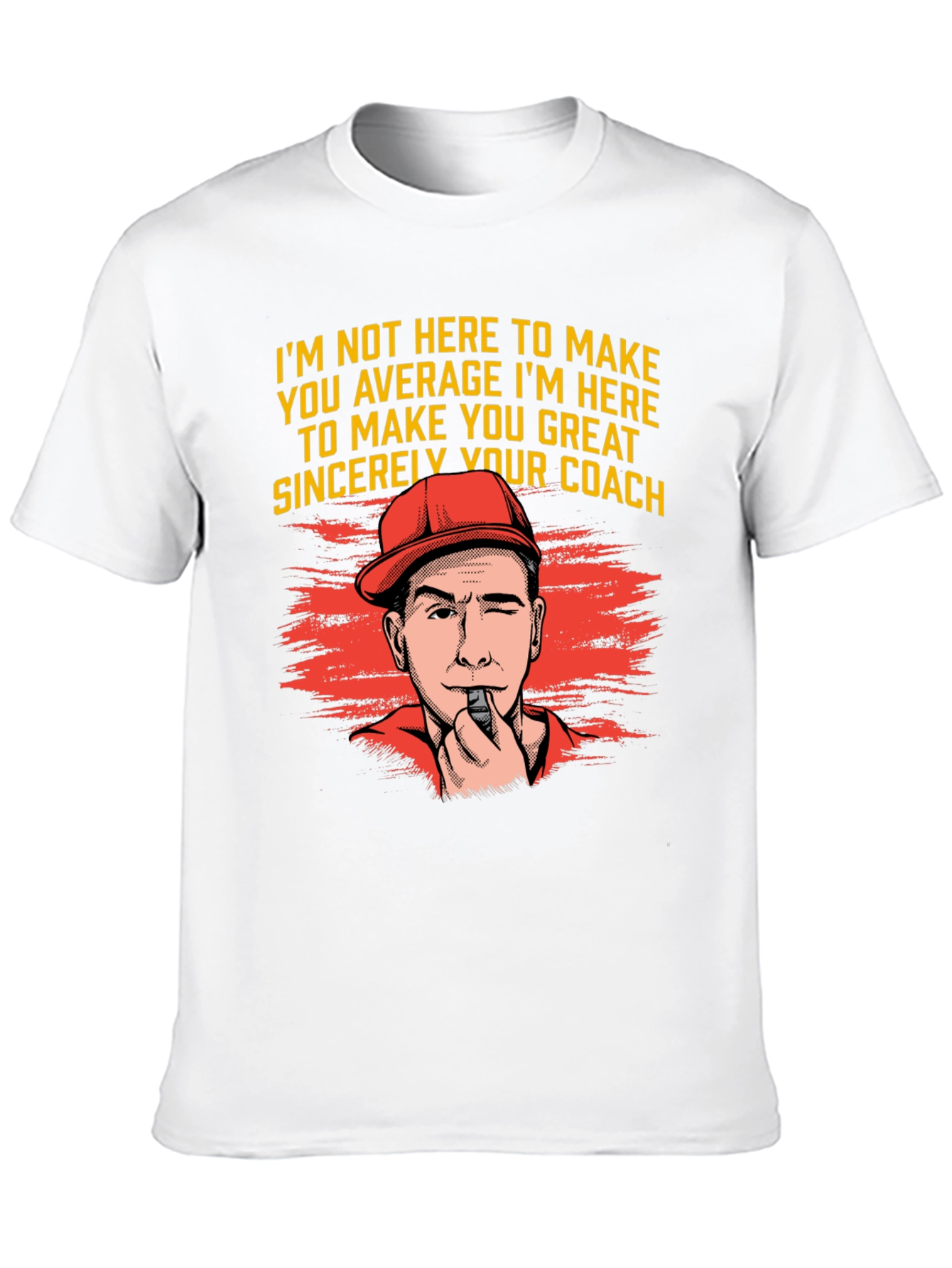 Coach Motivation T-Shirt - Make You Great