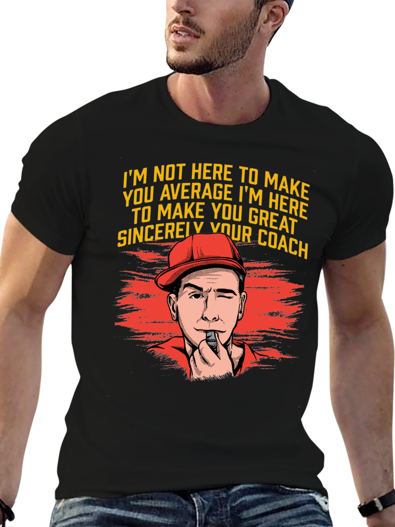 Coach Motivation T-Shirt - Make You Great