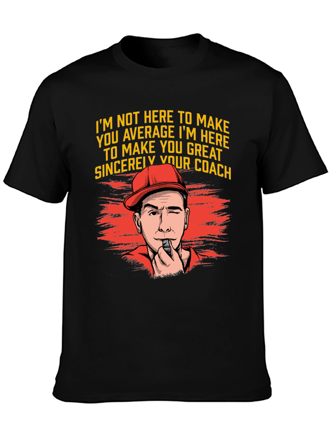Coach Motivation T-Shirt - Make You Great